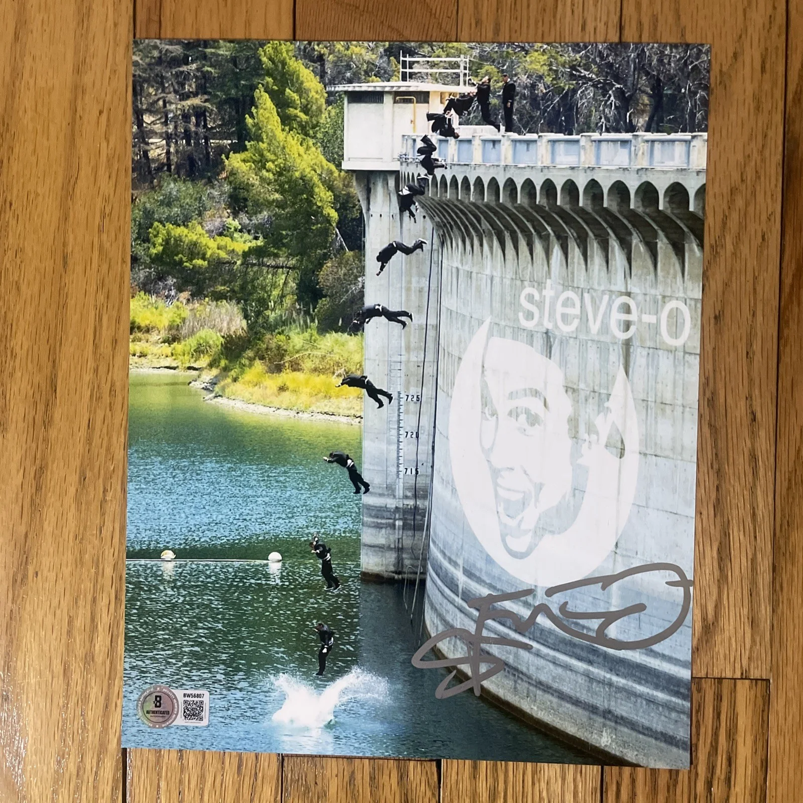 Steve-O — Steve-O Beckett COA Signed 8x10 Photo