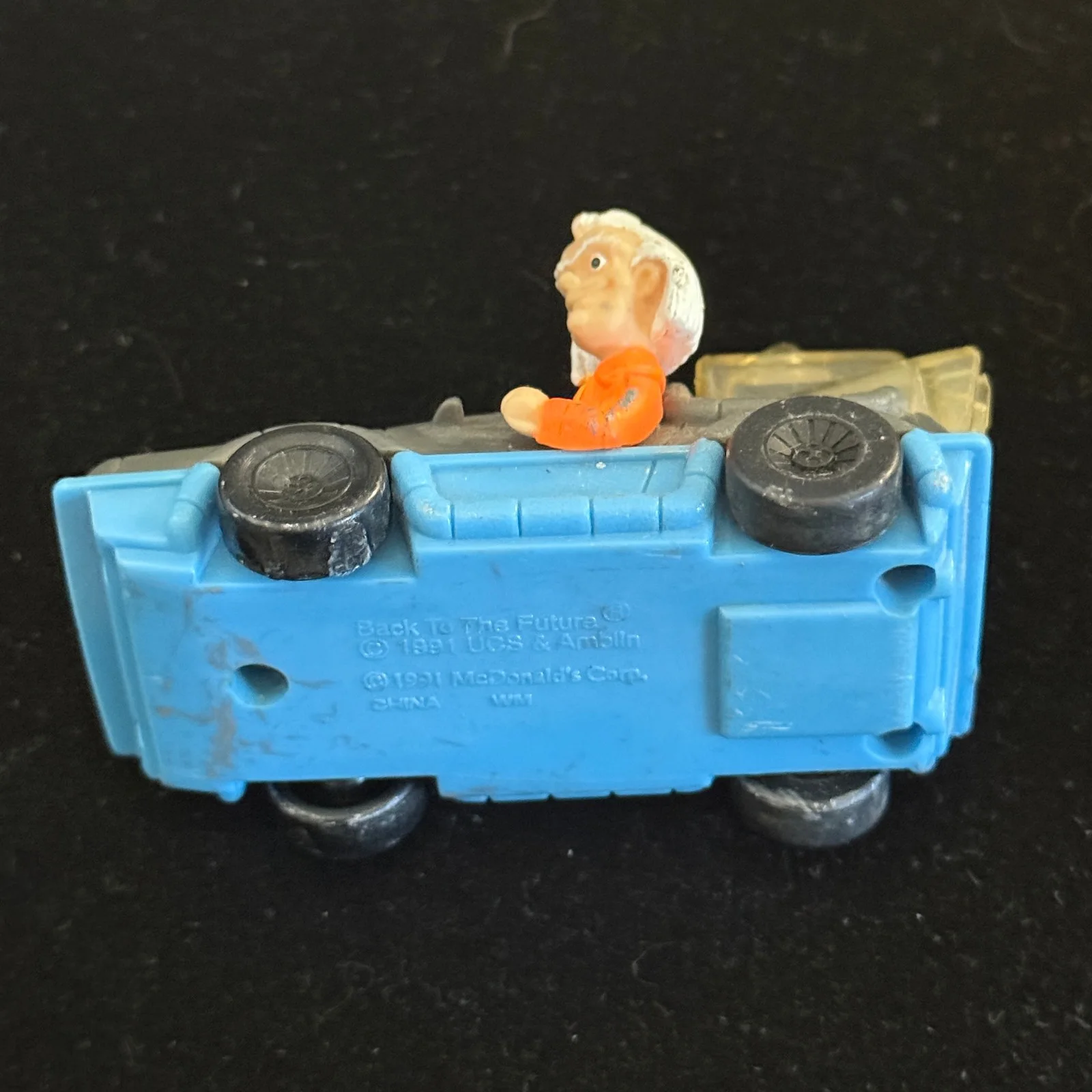 John DeLorean — John DeLorean signed 1:43 Back to the Future Toy Car JSA LOA Doc Rare Z2526, image 4