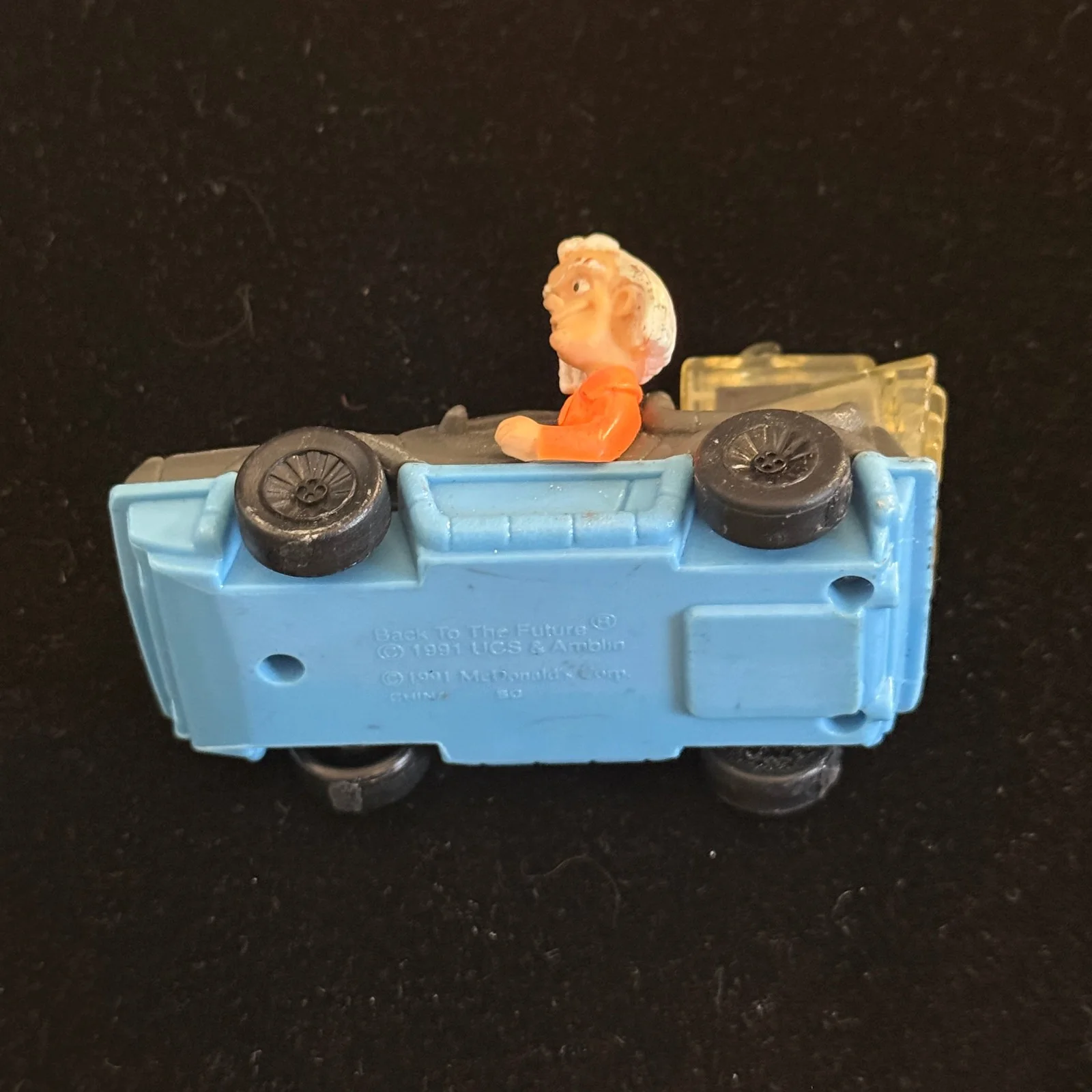 John DeLorean — John DeLorean signed 1:43 Back to the Future Toy Car JSA LOA Doc Rare Z2523, image 3