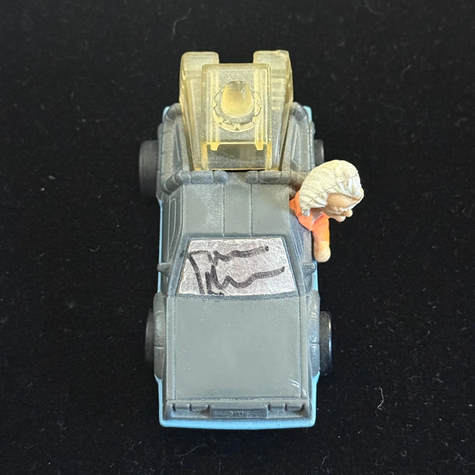 John DeLorean — John DeLorean signed 1:43 Back to the Future Toy Car JSA LOA Doc Rare Z2524, image 3