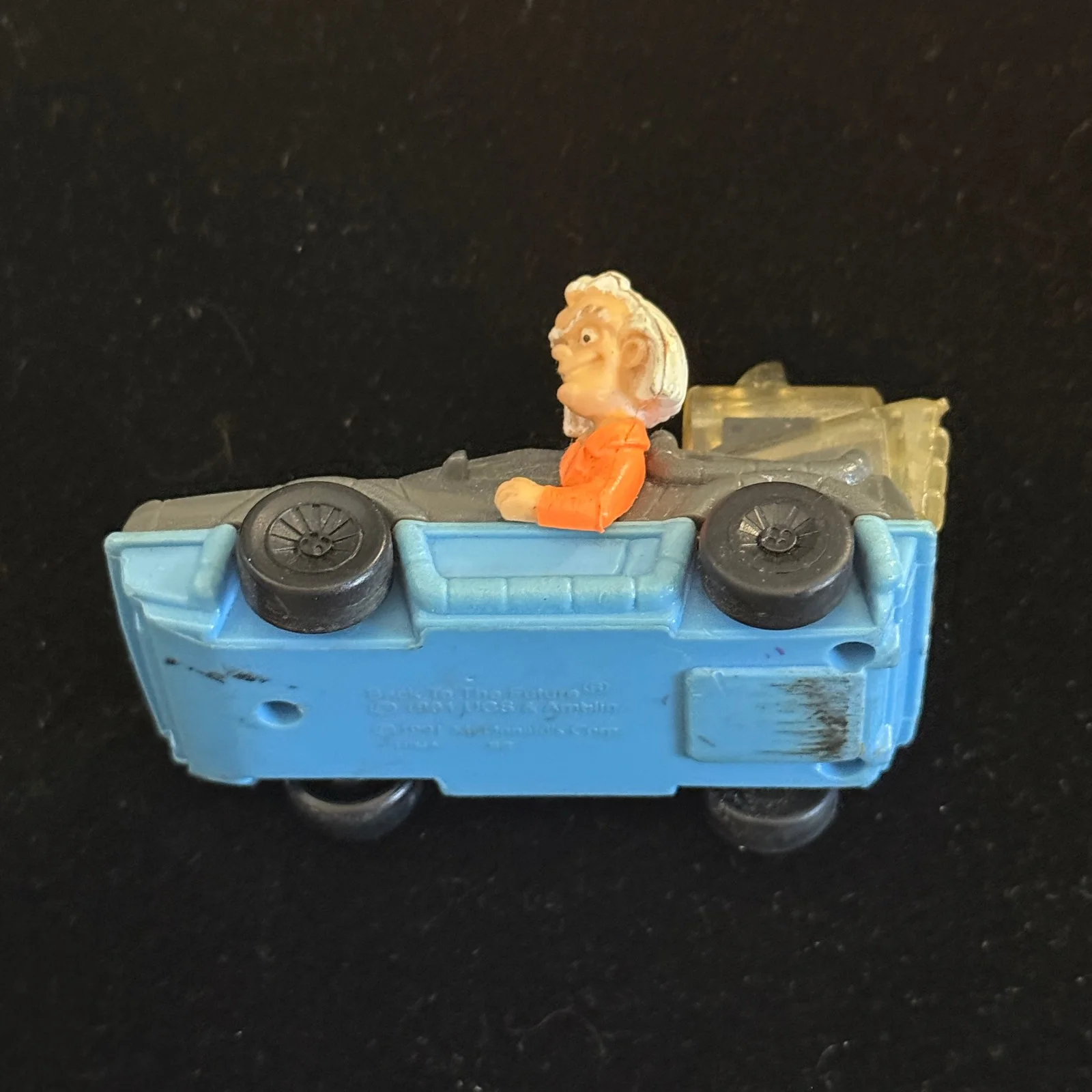 John DeLorean — John DeLorean signed 1:43 Back to the Future Toy Car JSA LOA Doc Rare Z2524, image 4