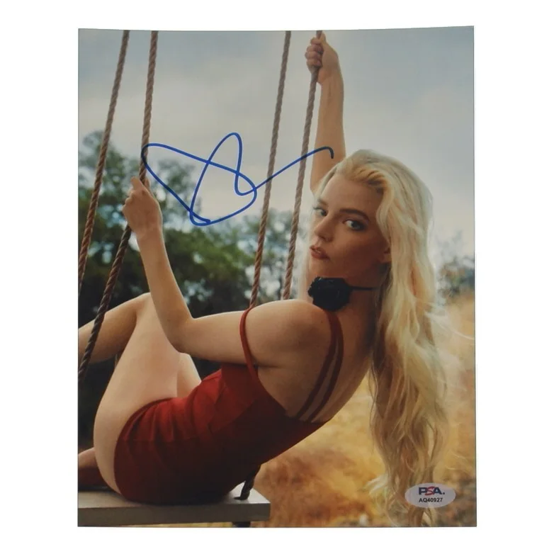 Anya Taylor Joy — Anya Taylor-Joy Signed 8x10 Photo (PSA)