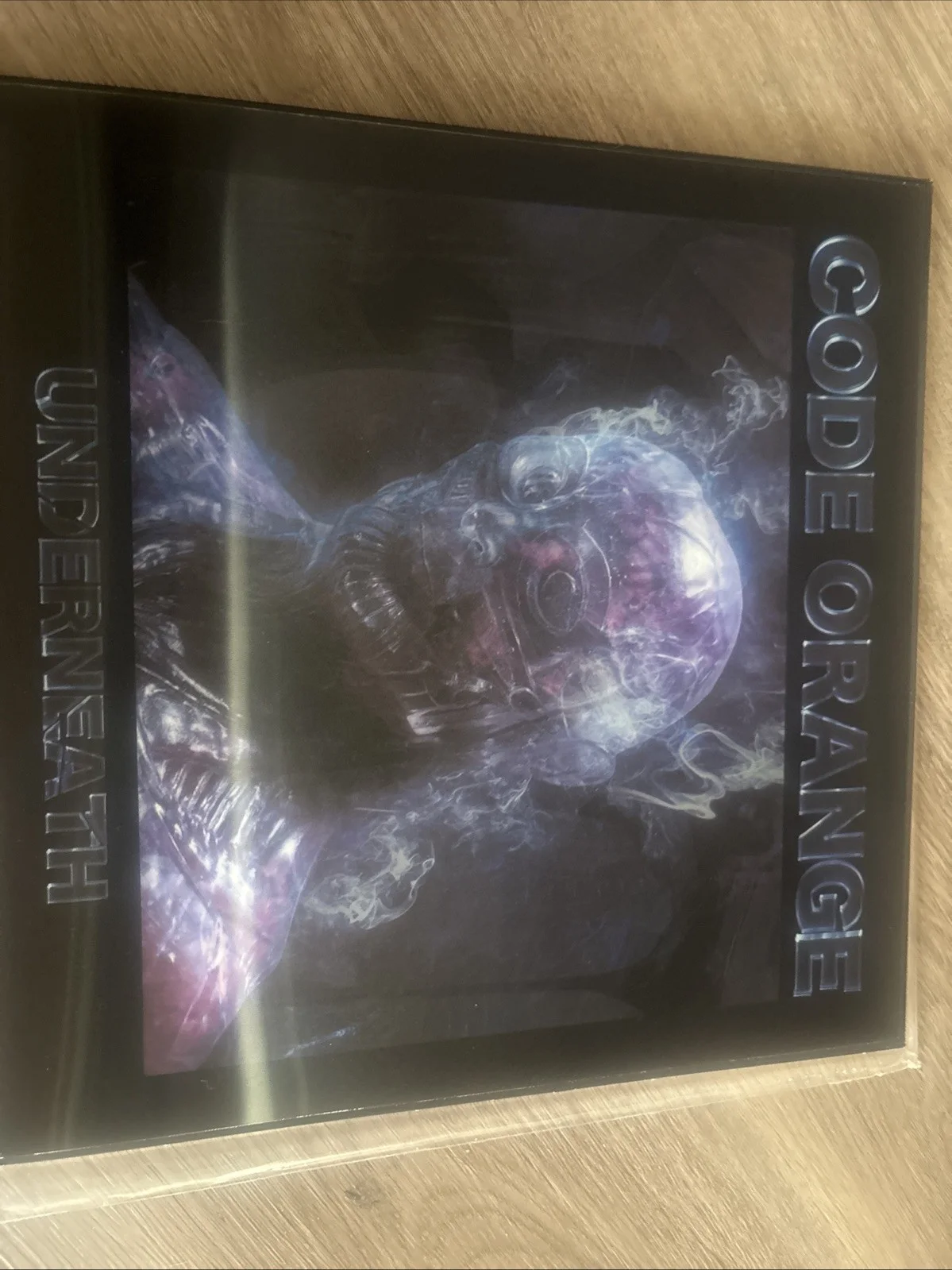 CODE ORANGE Underneath LP Vinyl Lenticular signed sleeve NM- All Great Condition, image 3