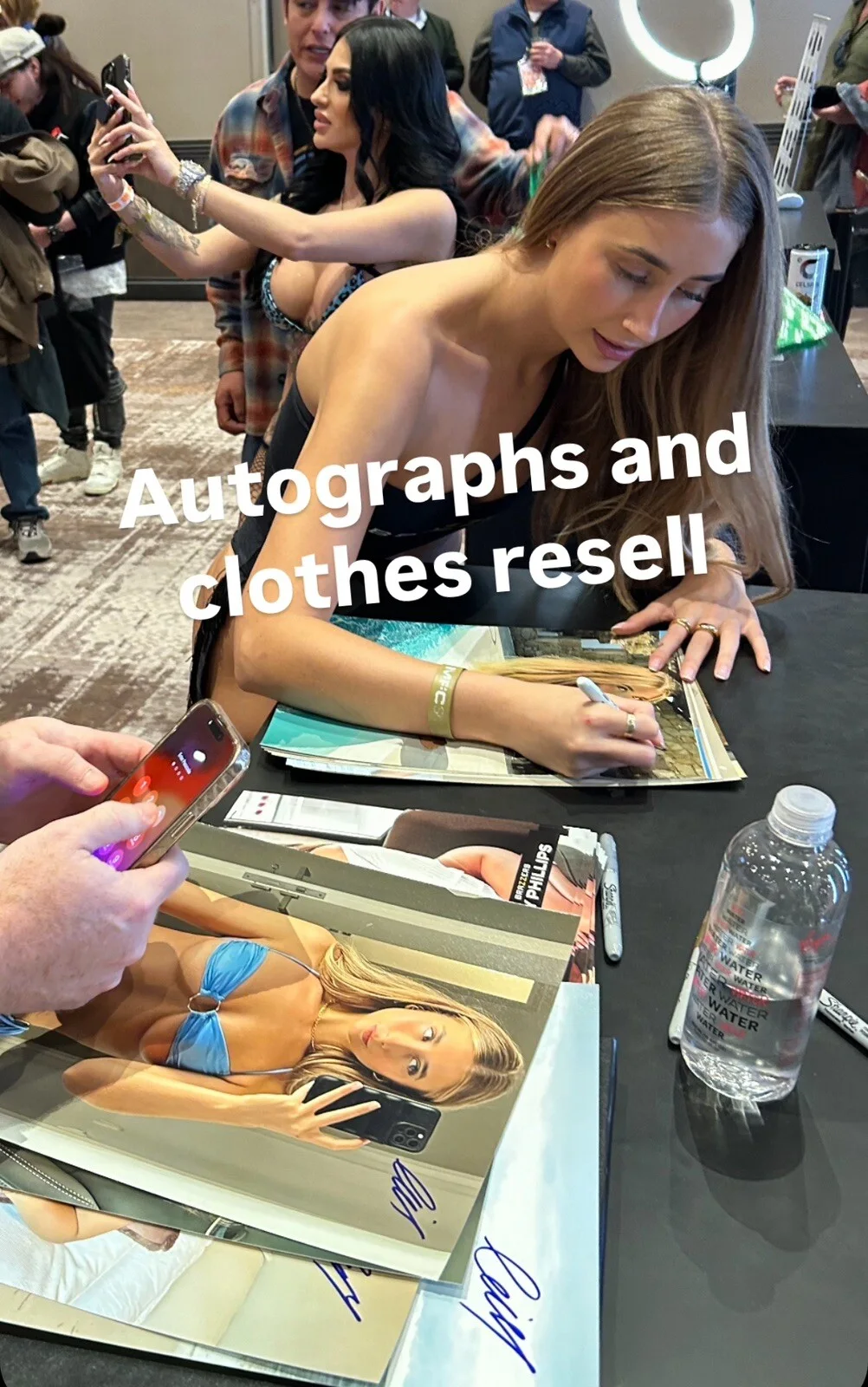 Lily Phillips — Lily Phillips Signed 8x10 Photo AVN Autograph Brazzers AVN Promo Card, изображение 4