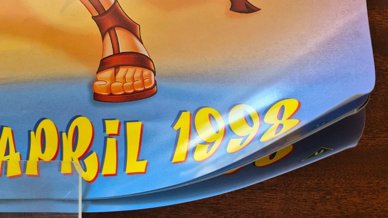 Disney Hercules VHS Release Promo Poster 1998, image 5