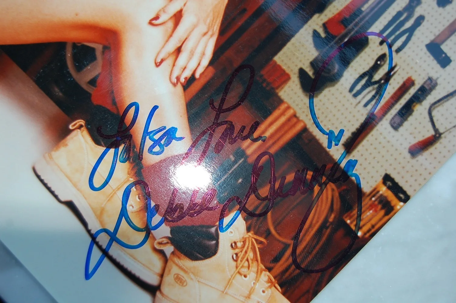 Debbe Dunning — DEBBE DUNNING Signed HOME IMPROVEMENT 8x10 Photo Autograph with Certificate, изображение 2