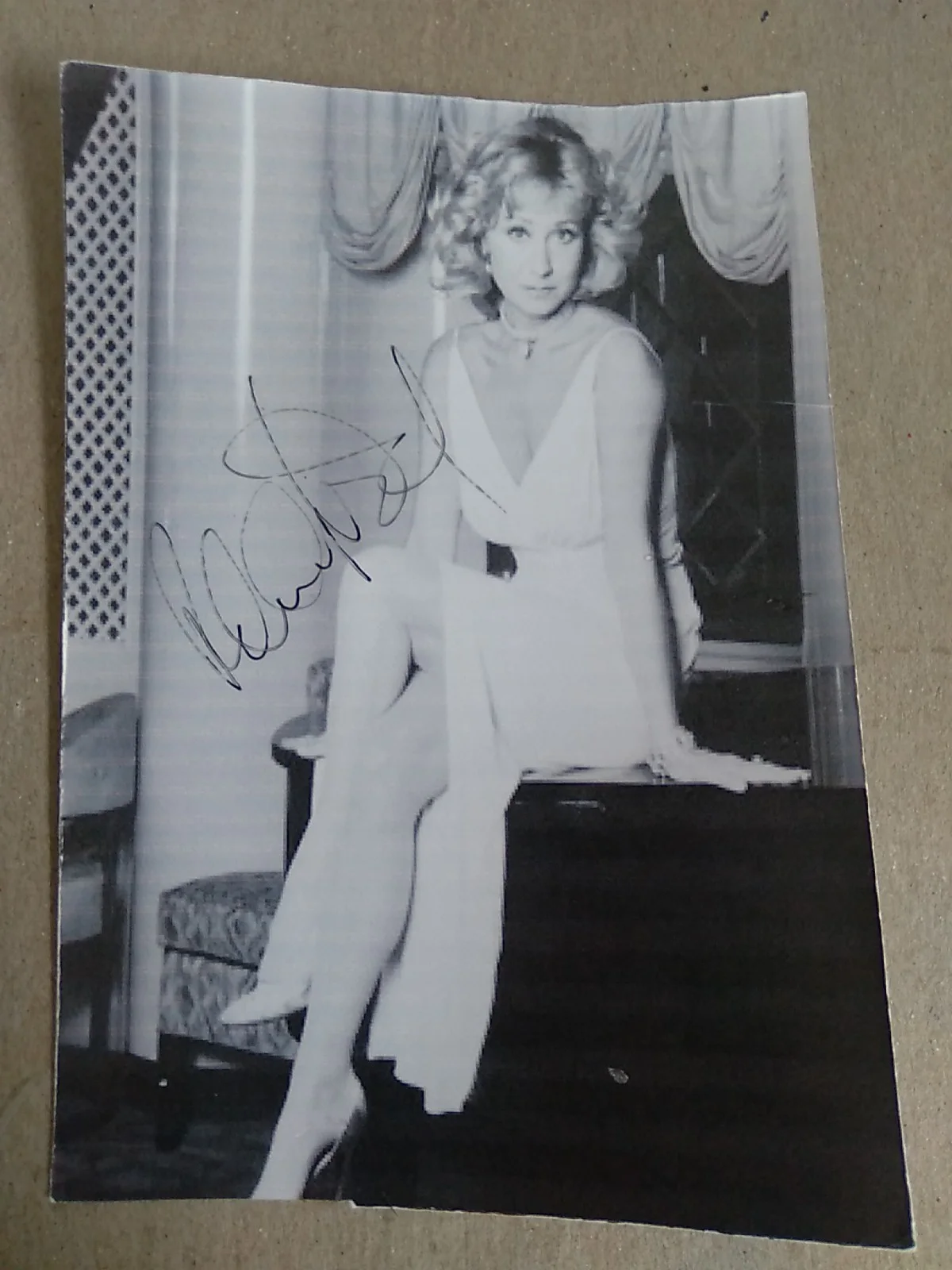 Felicity Kendal Signed Autograph 6x4 Black&White Photo Good Life Rosemary Thyme, изображение 2