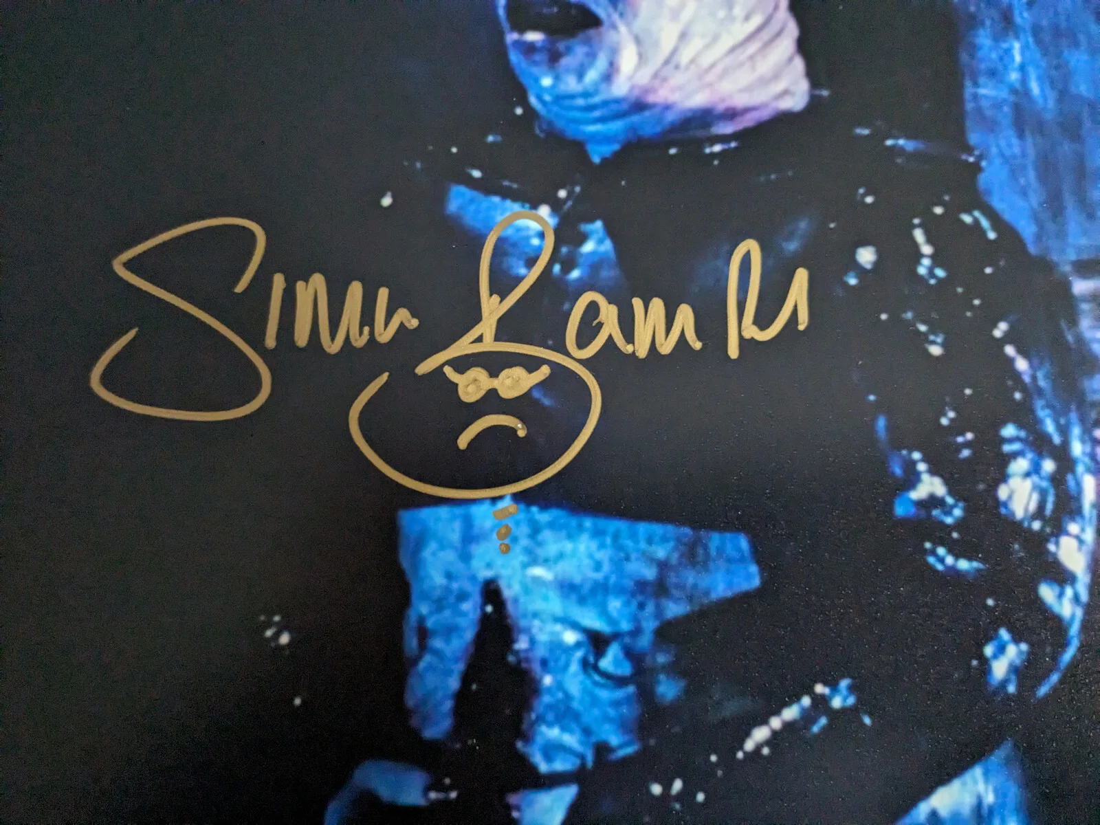 SIMON BAMFORD Signed 8x10 Photo Hellraiser Hellbound Butterball Cenobite JSA COA, изображение 2