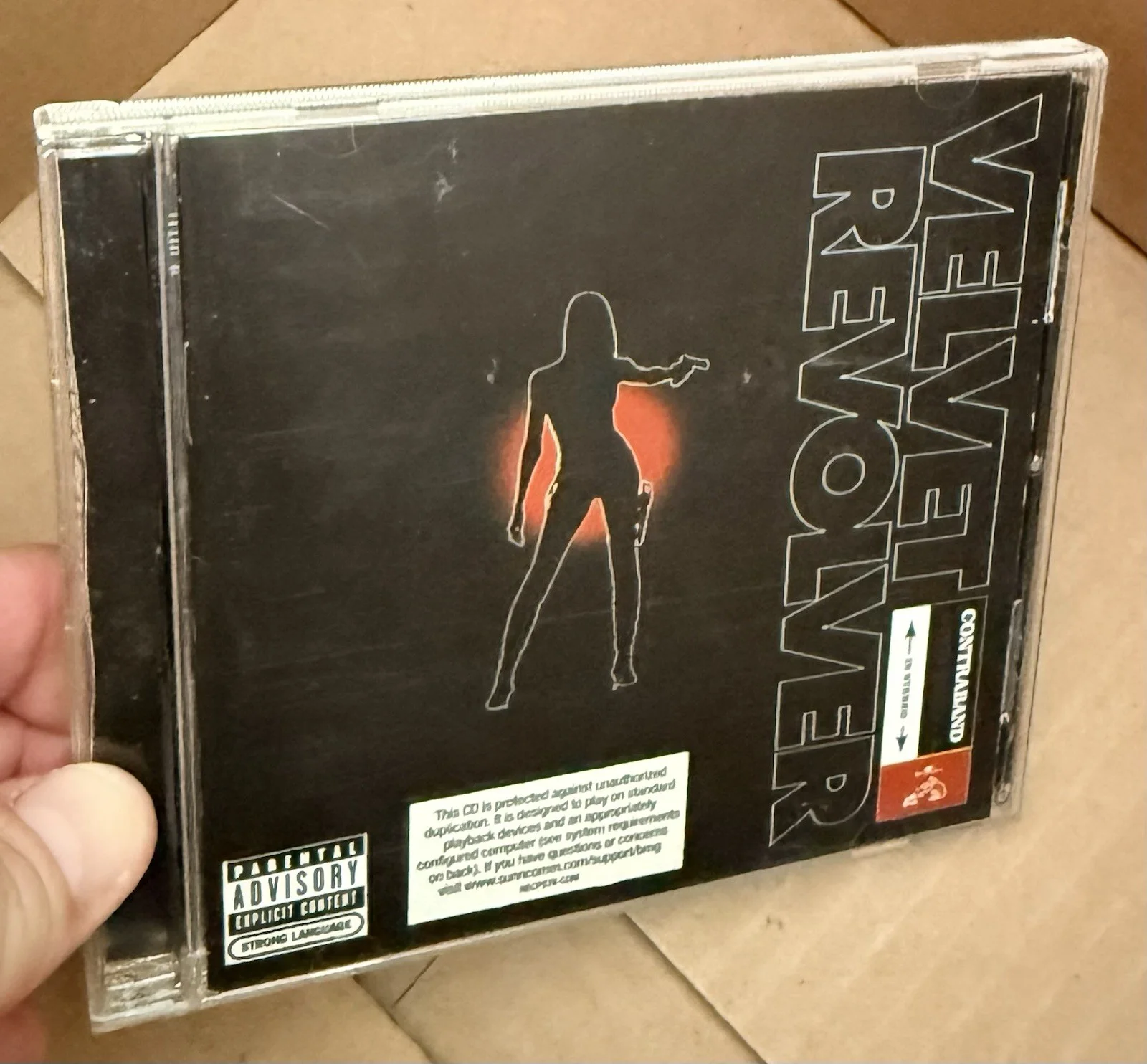 Velvet Revolver PSA Autograph Signed CD Slash Saul Hudson Guns & Roses, изображение 4