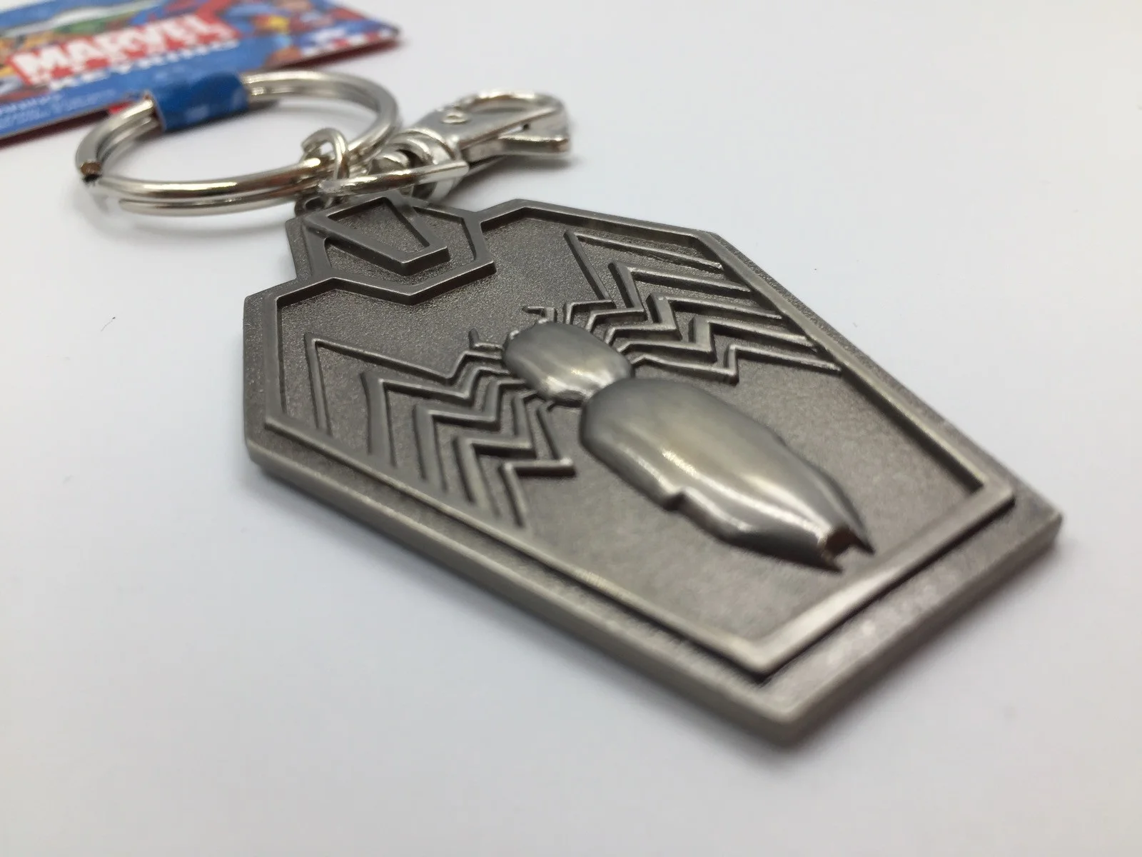 Spider-Man Logo Keyring • Marvel Heroes • Keychain • Officially Licensed • New, image 2