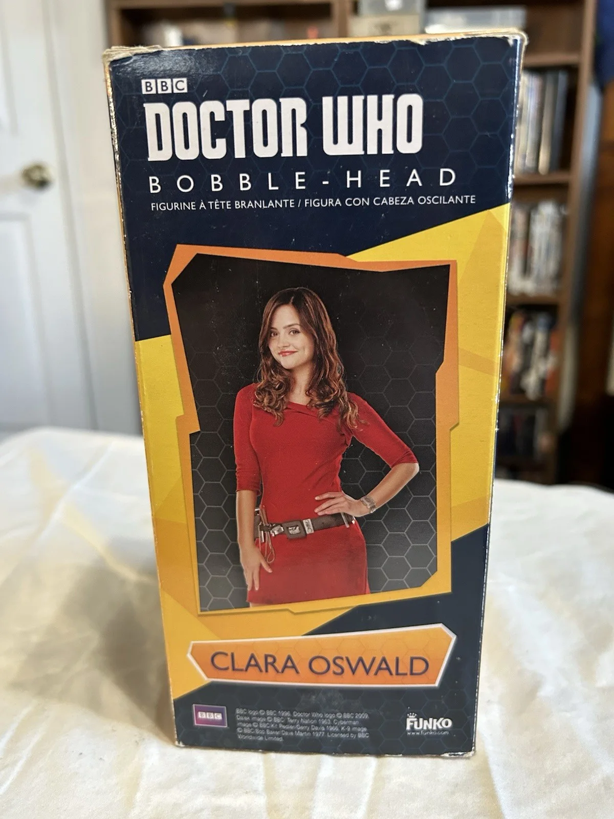 SIGNED/AUTOGRAPHED Jenna Coleman (Clara Oswald) Funko Bobblehead (Doctor Who), image 3