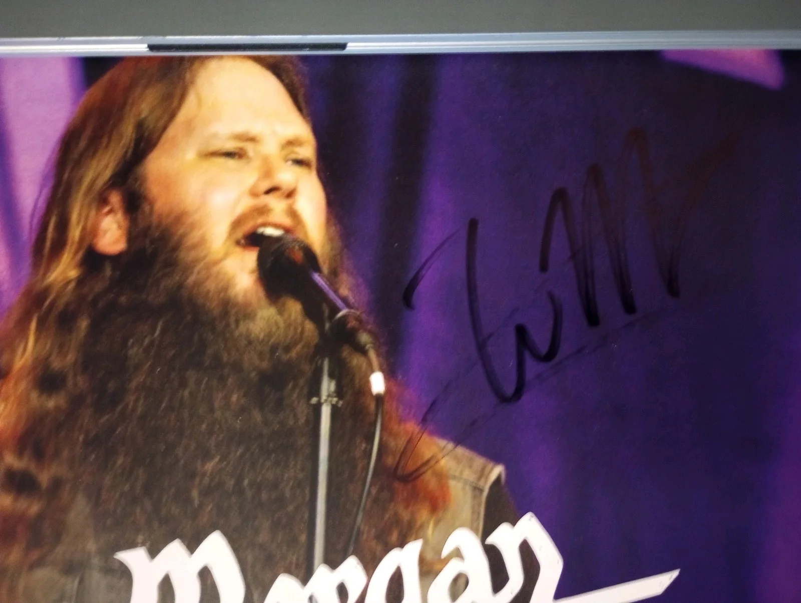 Whitey Morgan Signed 11x17 Concert Poster Autographed The Van Buren, image 2