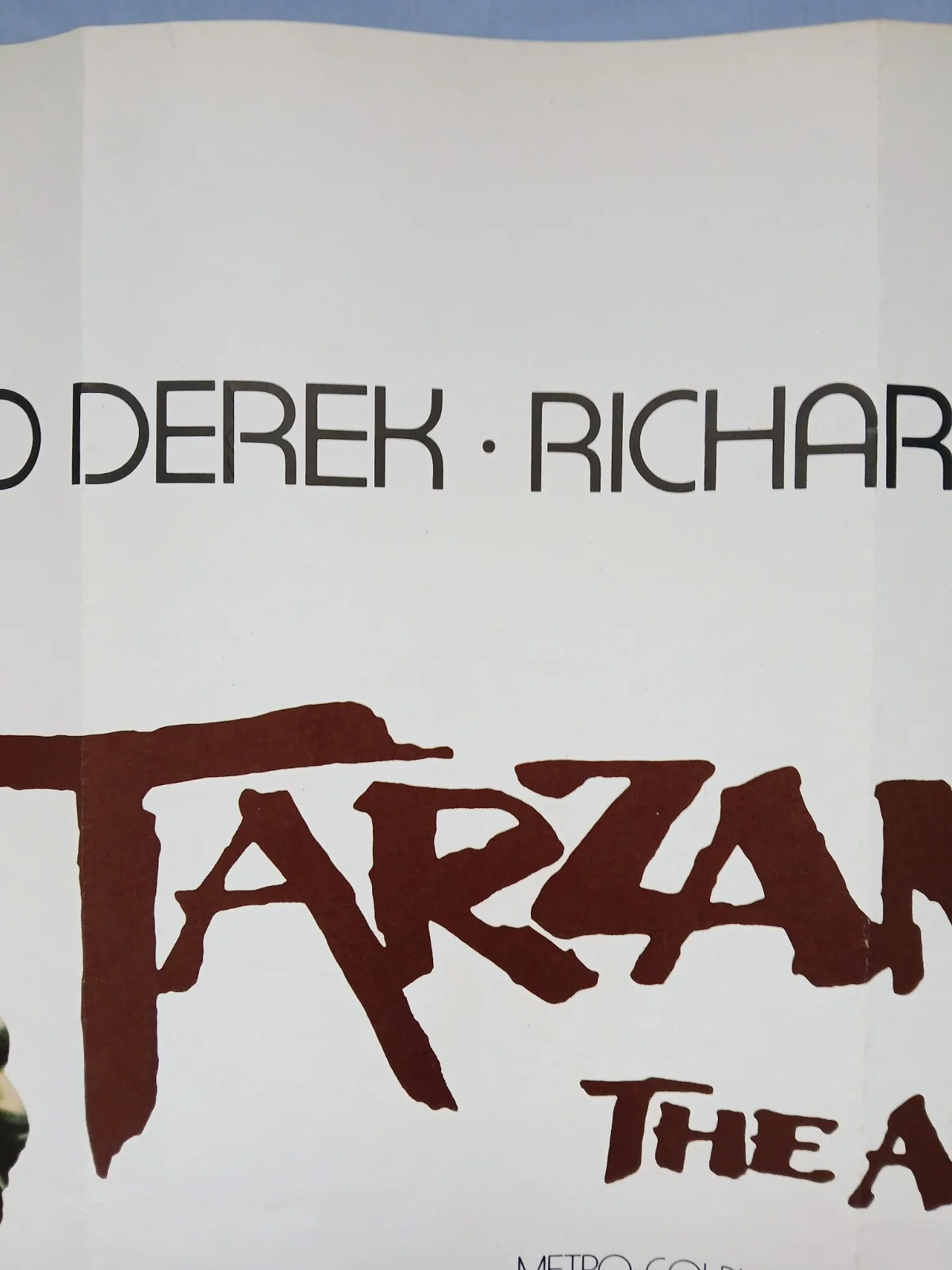 TARZAN THE APE MAN (1981) original UK quad poster - Bo Derek, Richard Harris, image 4