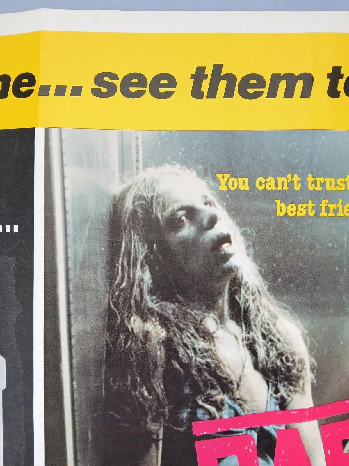 SHIVERS / RABID (1975,1977) original UK d/b quad poster - Cronenberg horror, изображение 4