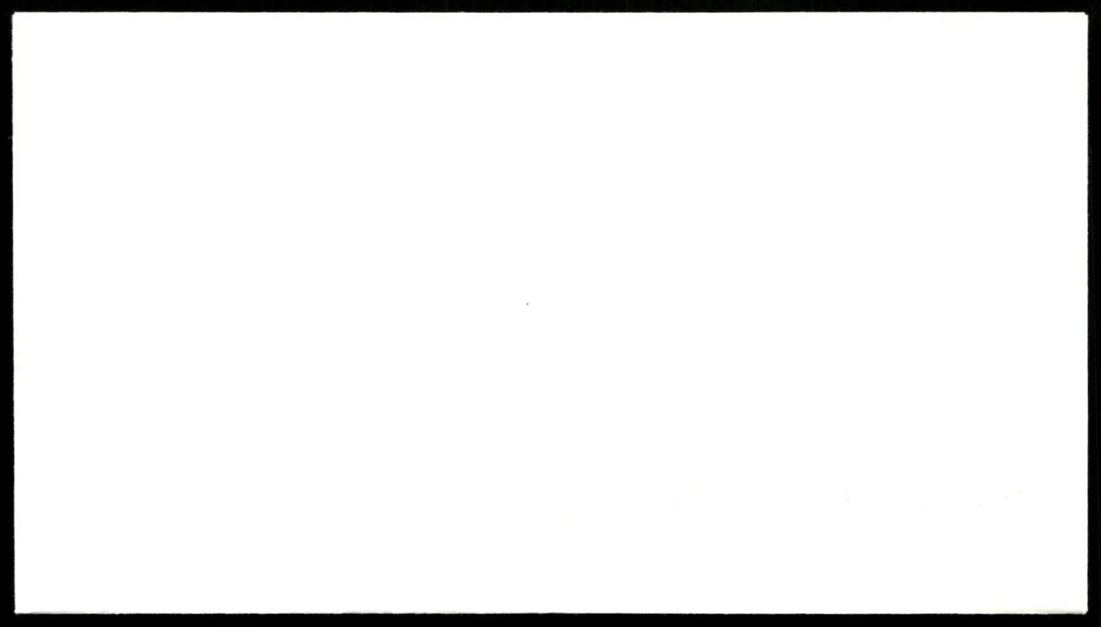 Actor William Conrad 1st First Day Cover Signed -Rare Vintage FDC Autograph, image 2