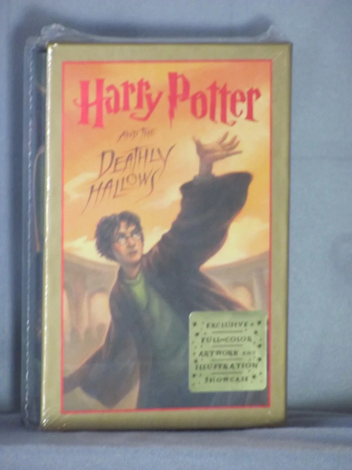 J.K. Rowling — 2007 SEALED / DELUXE VERSION / Harry Potter and the Deathly Hallows / Signed