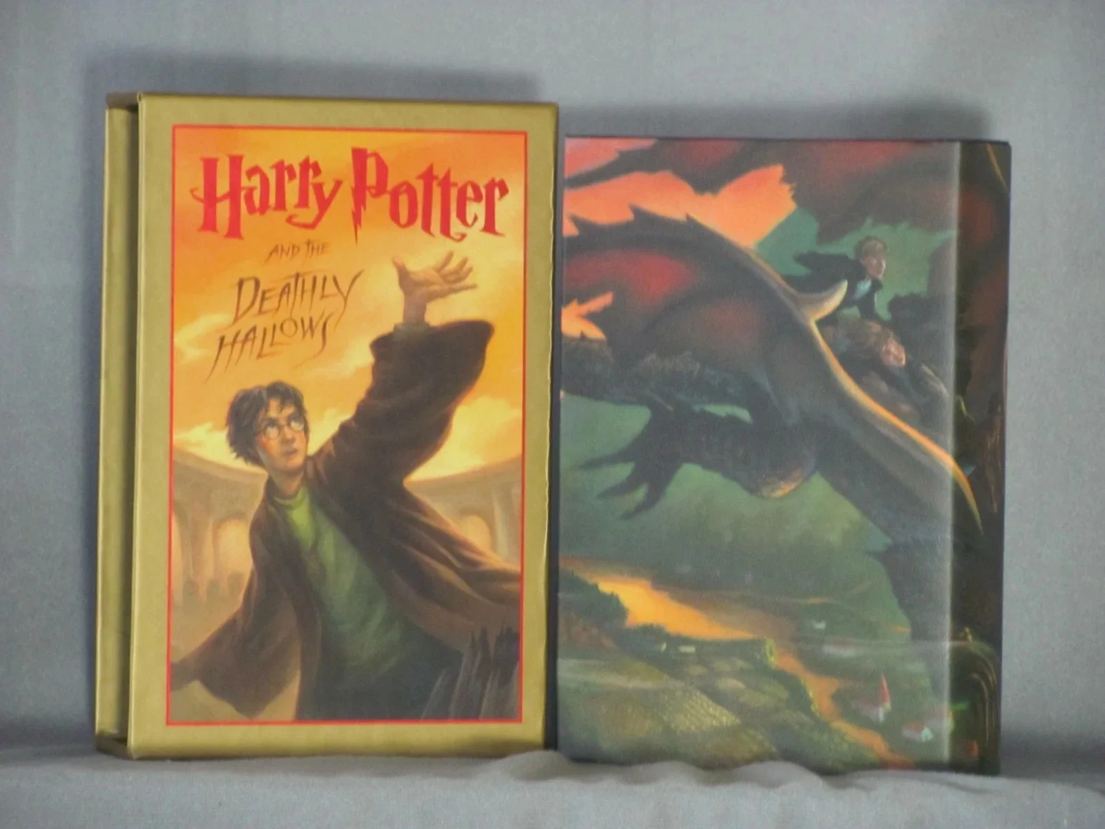 J.K. Rowling — 2007 SEALED / DELUXE VERSION / Harry Potter and the Deathly Hallows / Signed, image 3