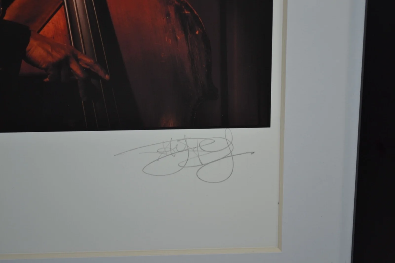 Ray Brown Trio Bass Jazz Bassics Framed Photo *Signed Autograph Jay Blakesberg*, изображение 4