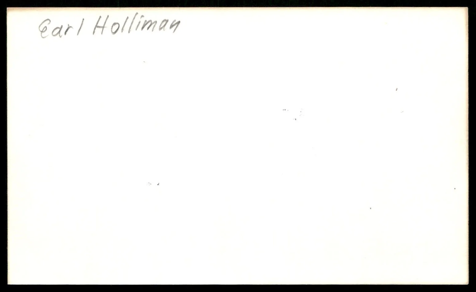 Actor Earl Holliman Signed Index Card-Rare Vintage Autograph, изображение 2