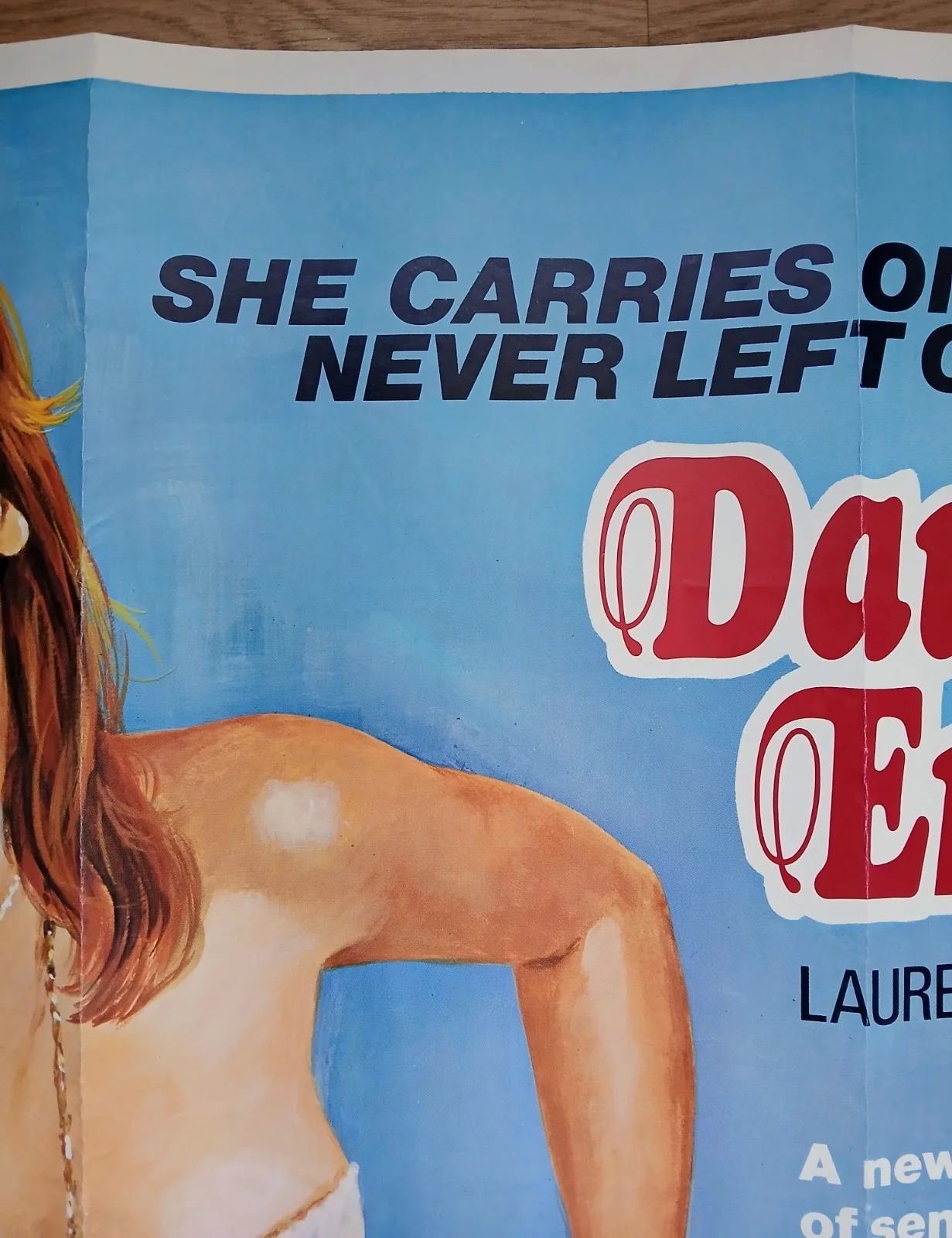 DAUGHTER OF EMMANUELLE/MONDO EROTICO (1975,77) original quad poster - Chantrell, изображение 3