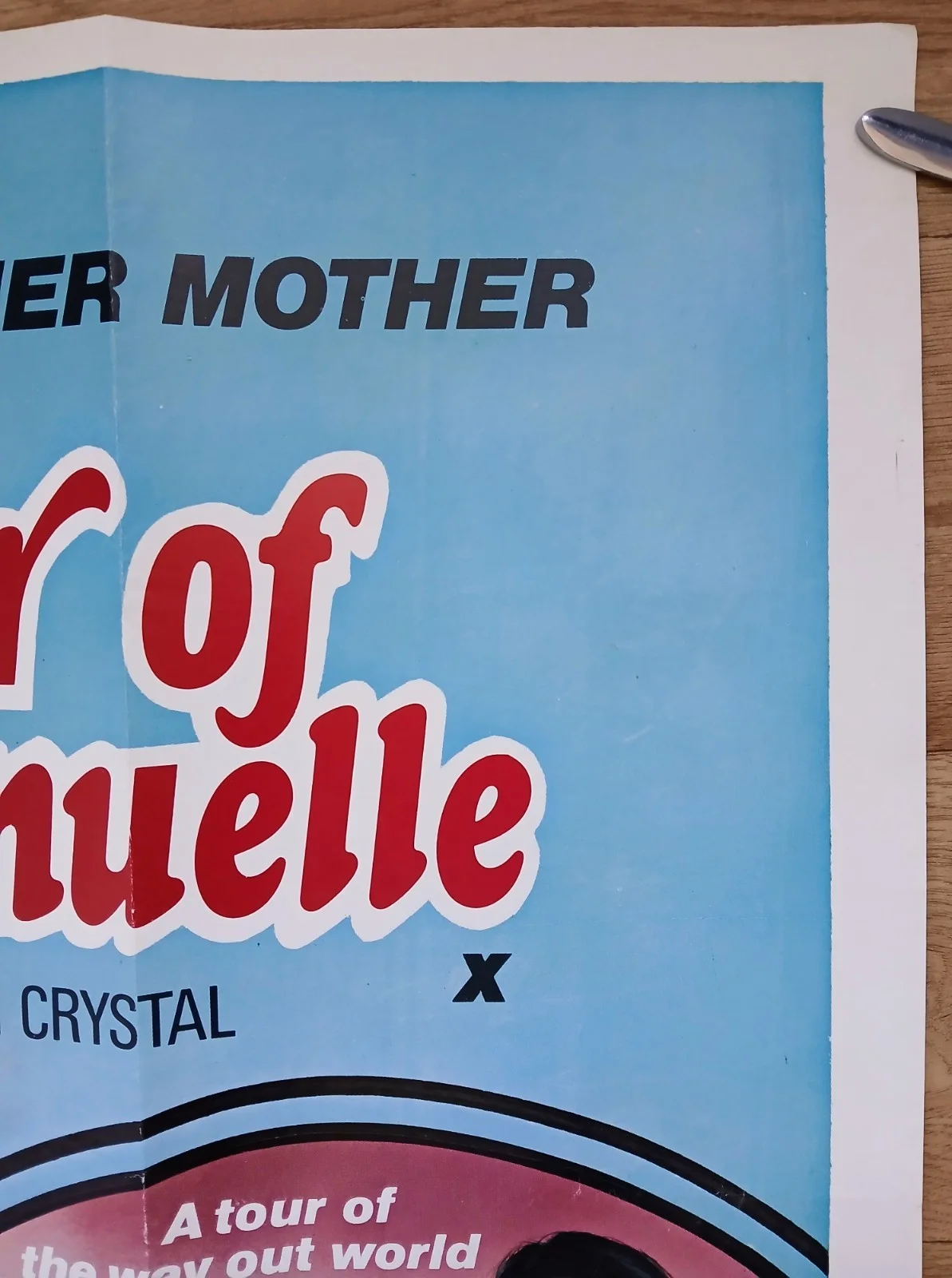 DAUGHTER OF EMMANUELLE/MONDO EROTICO (1975,77) original quad poster - Chantrell, изображение 5