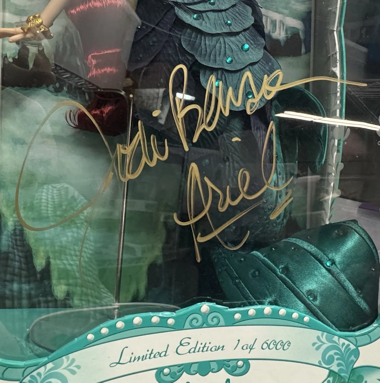 Jodi Benson — Jodi Benson , Ariel , Signed Autographed , The Little Mermaid Doll , Doll LE ., image 4