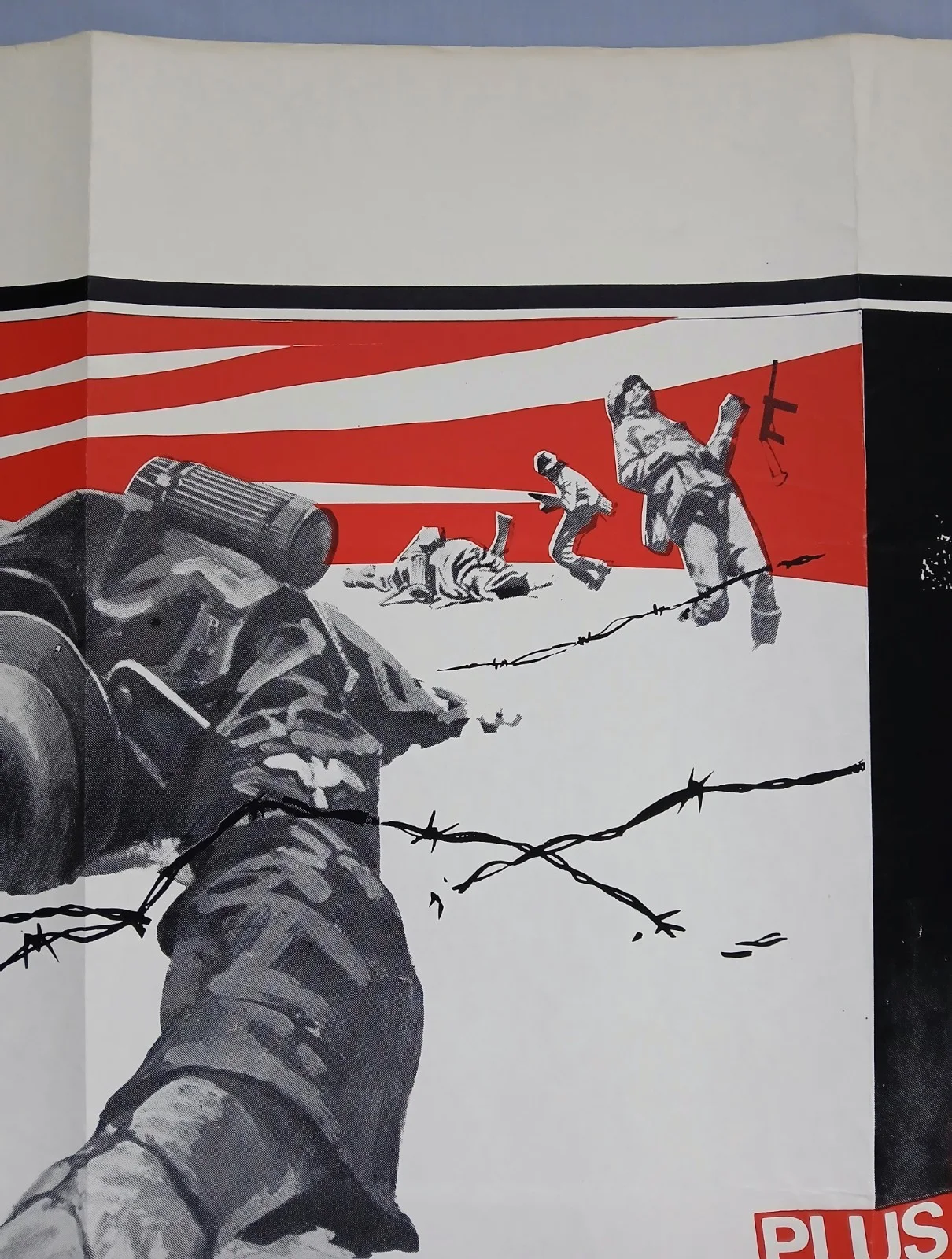 CROSS OF IRON / SUSPIRIA (1977) original UK double-bill quad poster, изображение 5