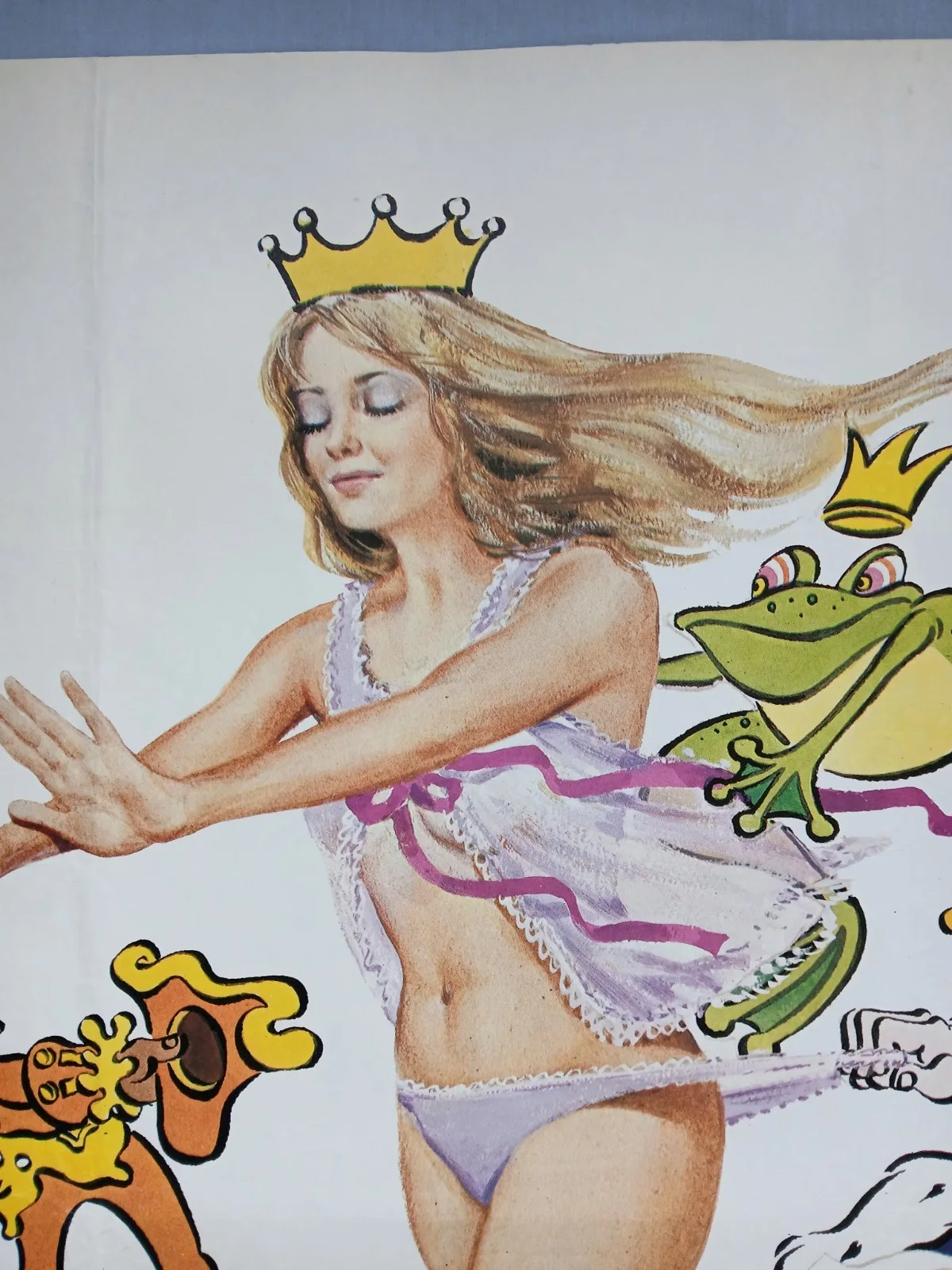 ADULT FAIRY TALES (1978) original UK quad poster - sex comedy - Beauvais art, изображение 3