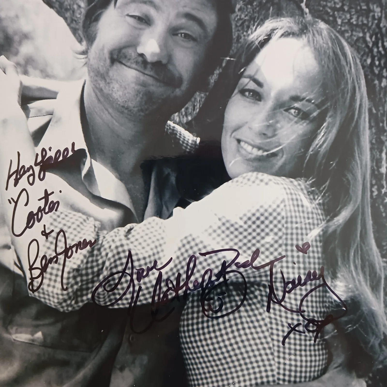 Catherine Bach, Ben Jones — CATHERINE BACH and BEN JONES signed THE DUKES OF HAZZARD 8x10 photo, изображение 2