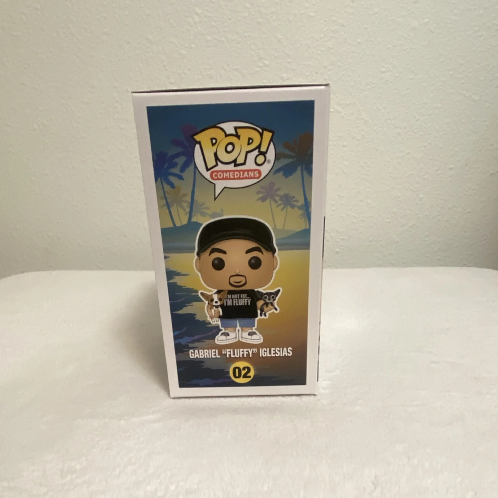 Gabriel Fluffy Iglesias — Signed Funko Pop Gabriel 'Fluffy' Iglesias Comedians 02 Vinyl Figure, image 4