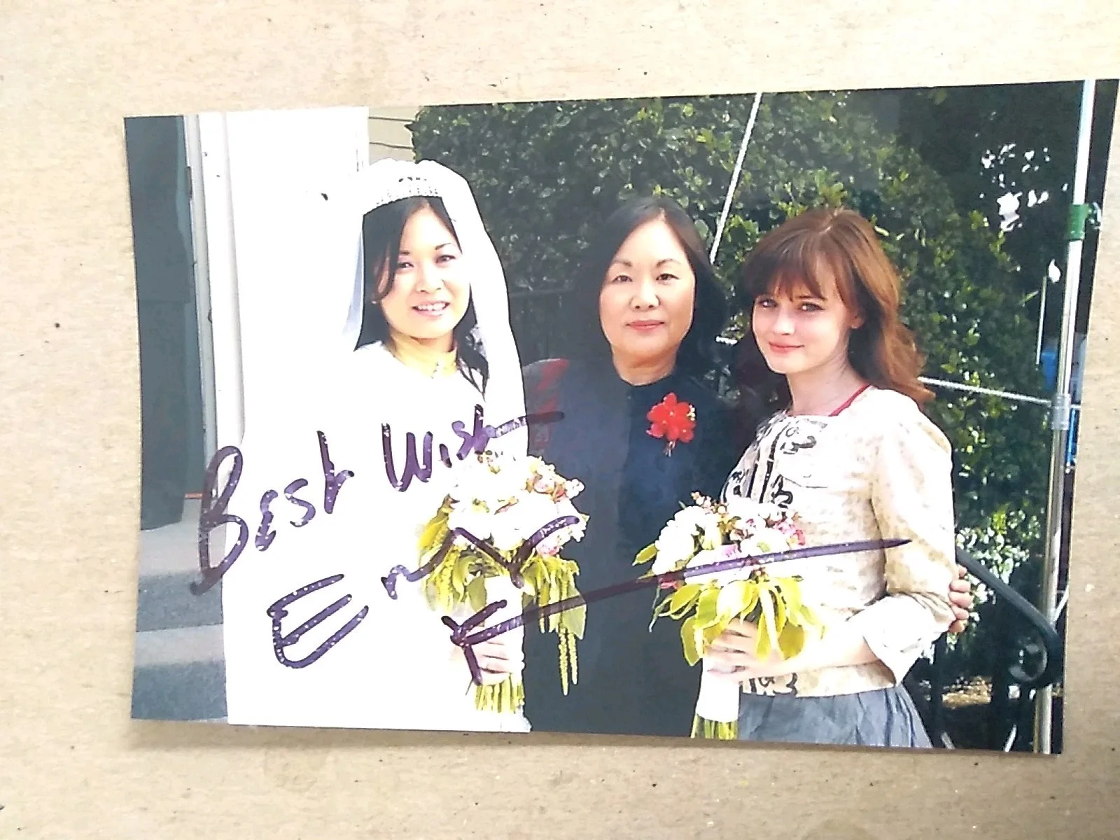 Emily Kuroda Signed Autograph 6x4in Photo, image 2