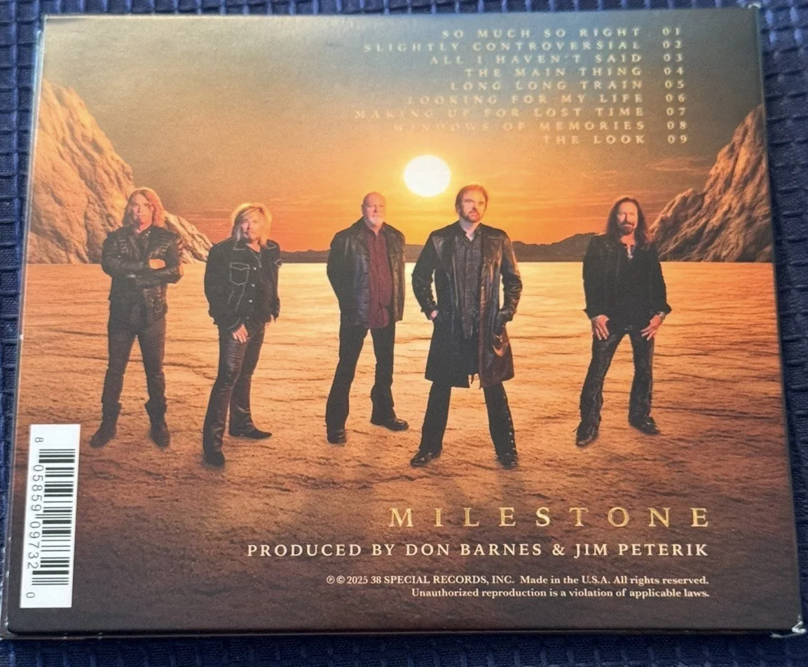 38 SPECIAL Signed/Autographed By All 5 Members Milestone (Final Album) CD JSA🔥, изображение 5