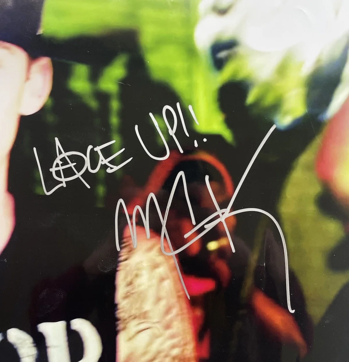 Machine Gun Kelly MGK Signed Autographed Wild Boy Music Video 18x40 Poster Psa, image 2