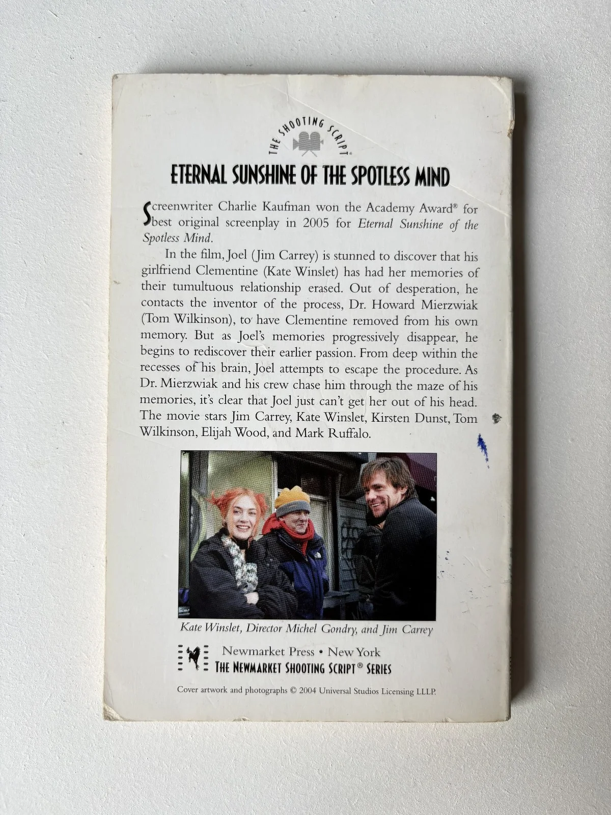 Eternal Sunshine of the Spotless Mind Shooting Script Book Charlie Kaufman 2004, изображение 3