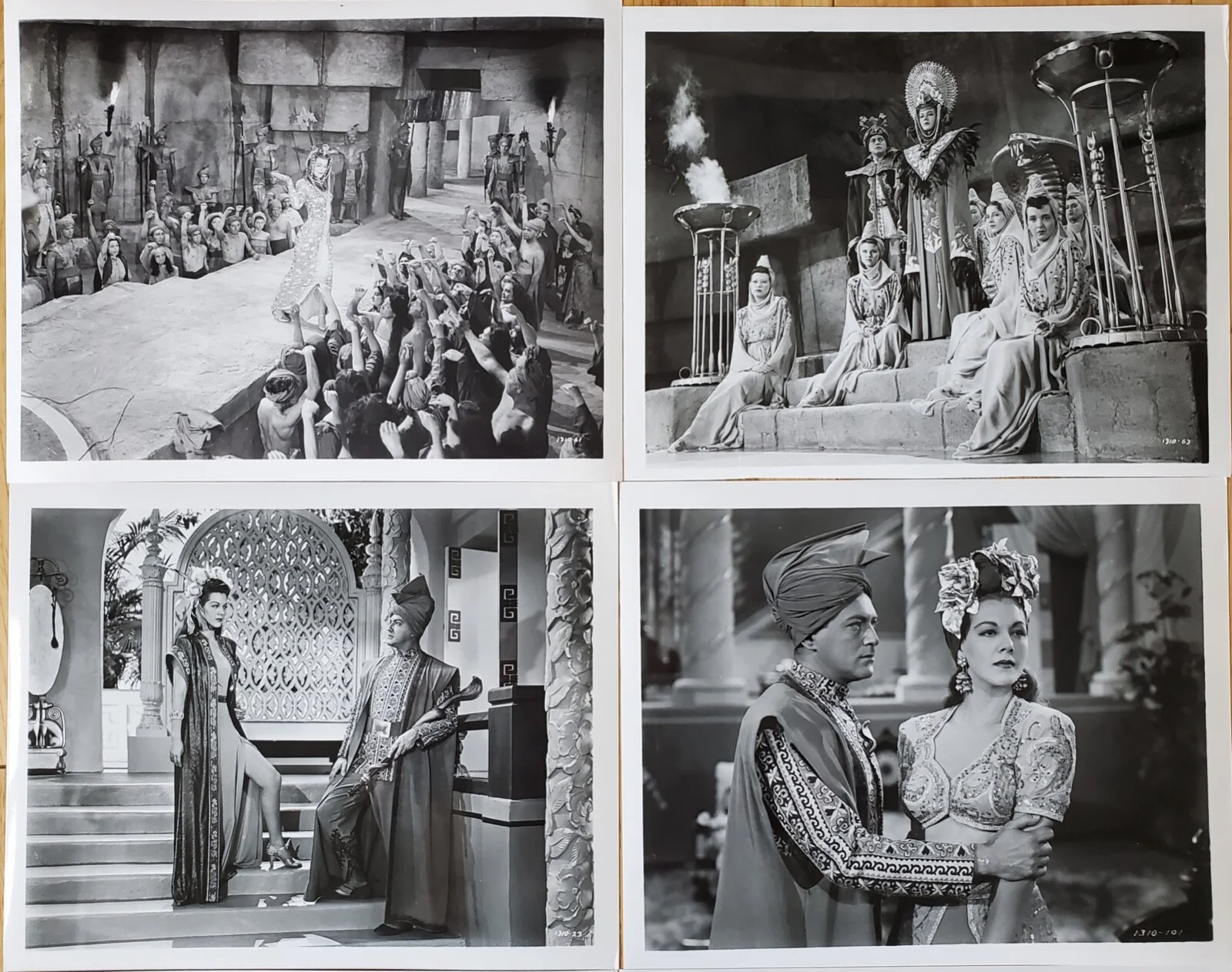 COBRA WOMAN - SET OF 8 VINTAGE 10"x8" PRESS PHOTOGRAPHS - MARIA MONTEZ, SABU - B, изображение 2