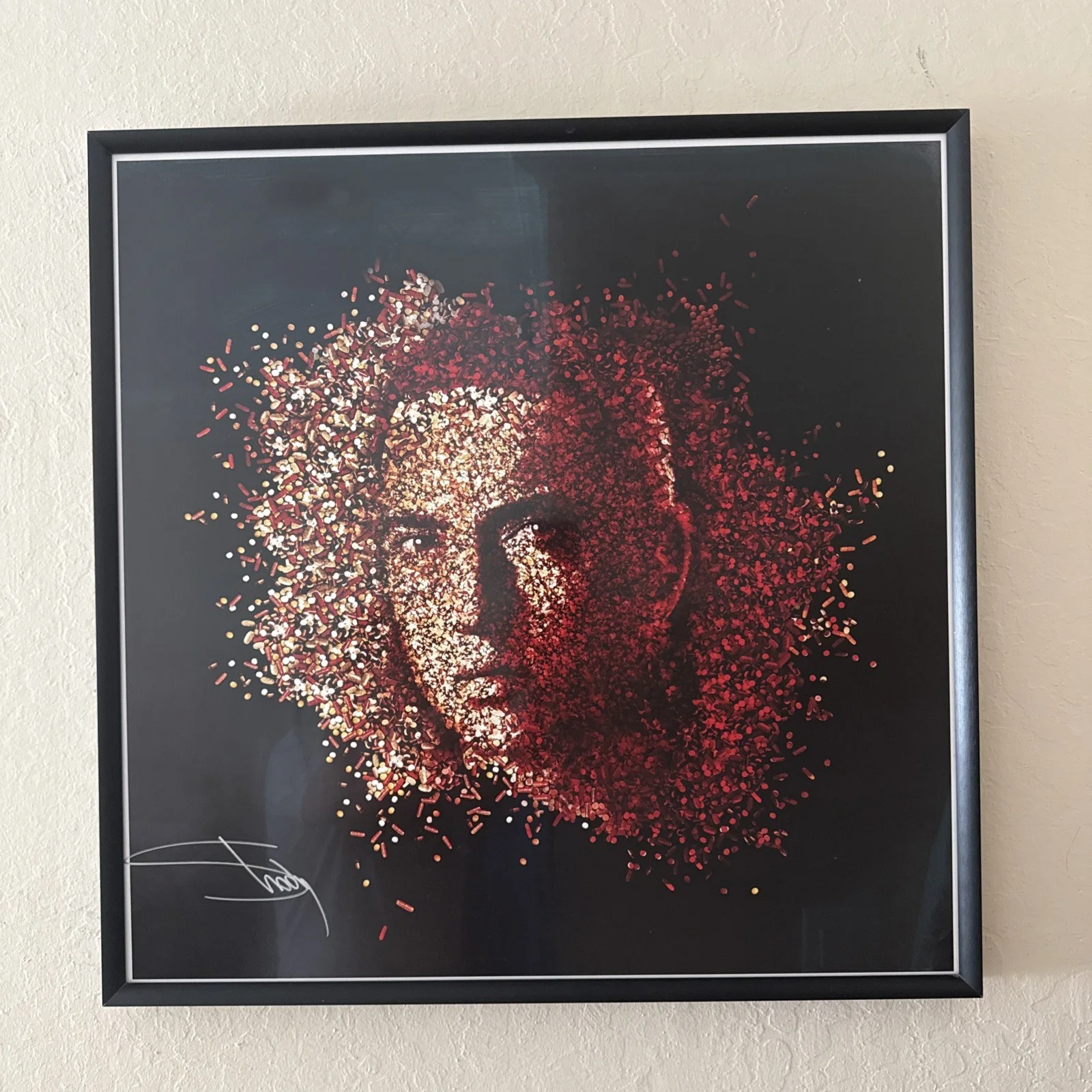 EMINEM RELAPSE POSTER HAND SIGNED AUTOGRAPHED RARE Slim Shady, изображение 3