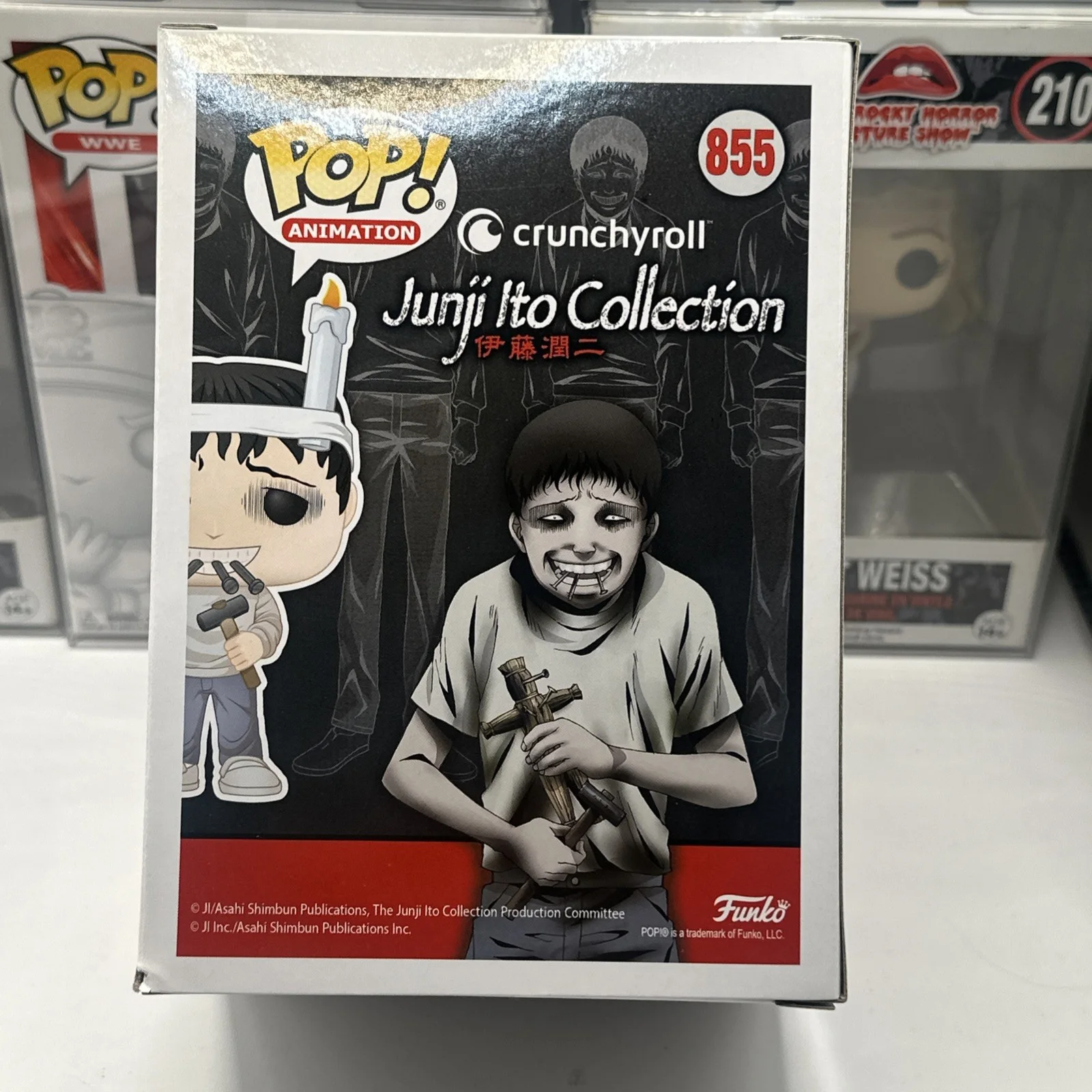 Austin Tindle — Junji Ito Souichi Signed Funko Pop Austin Tindle #855 JSA COA (check photos), image 5