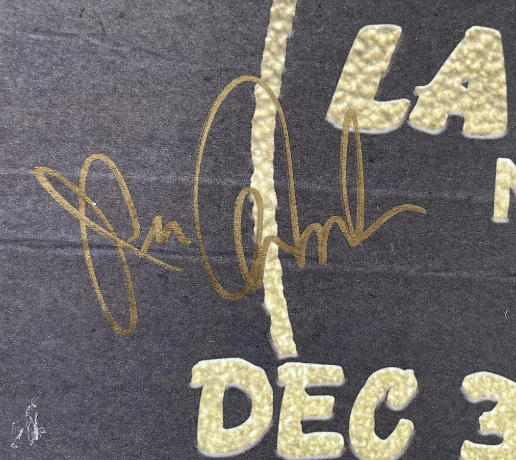 Dave Chappelle — Dave Chappelle John Mayer Signed Autographed Controlled Danger 12x18 Poster Psa, image 2