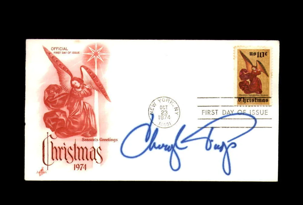 Cheryl Tiegs — Cheryl Tiegs JSA Coa Signed 1974 First Day Cover Cache FDC Autograph
