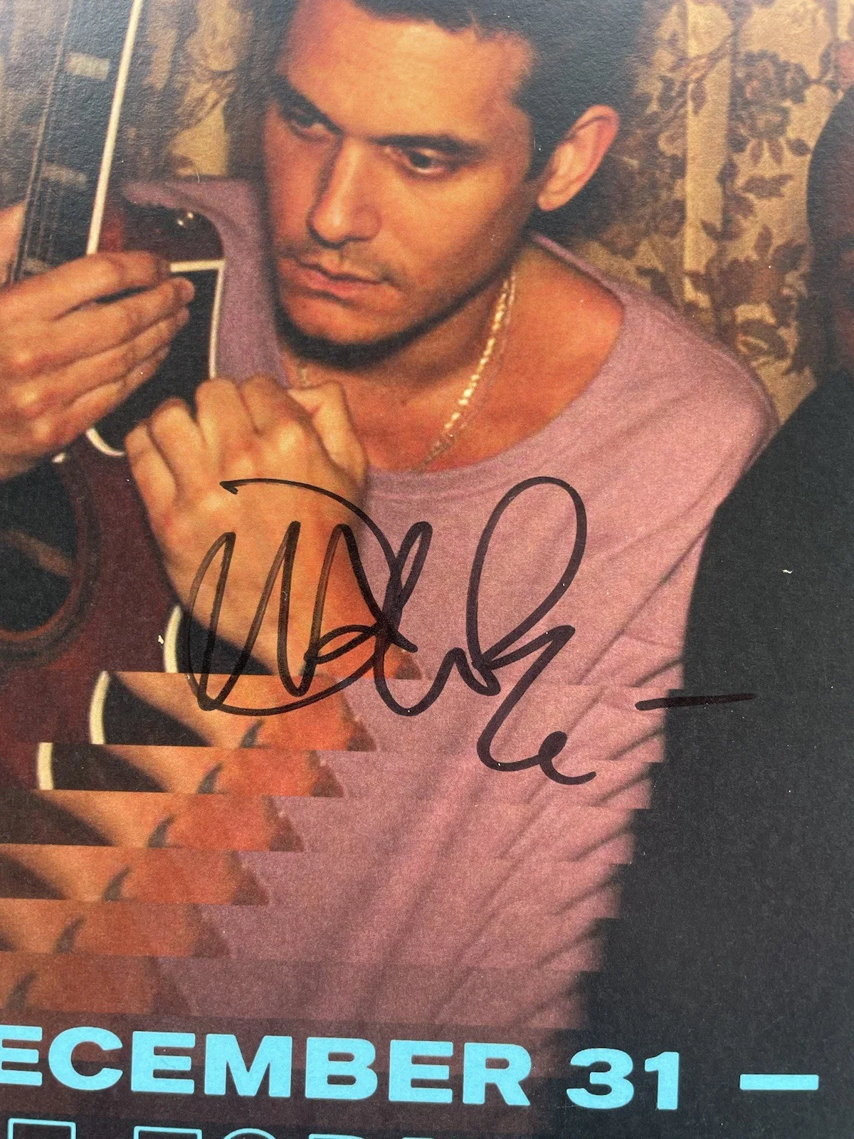 Dave Chappelle — Dave Chappelle John Mayer Signed Autographed Controlled Danger 12x18 Poster Psa, image 2