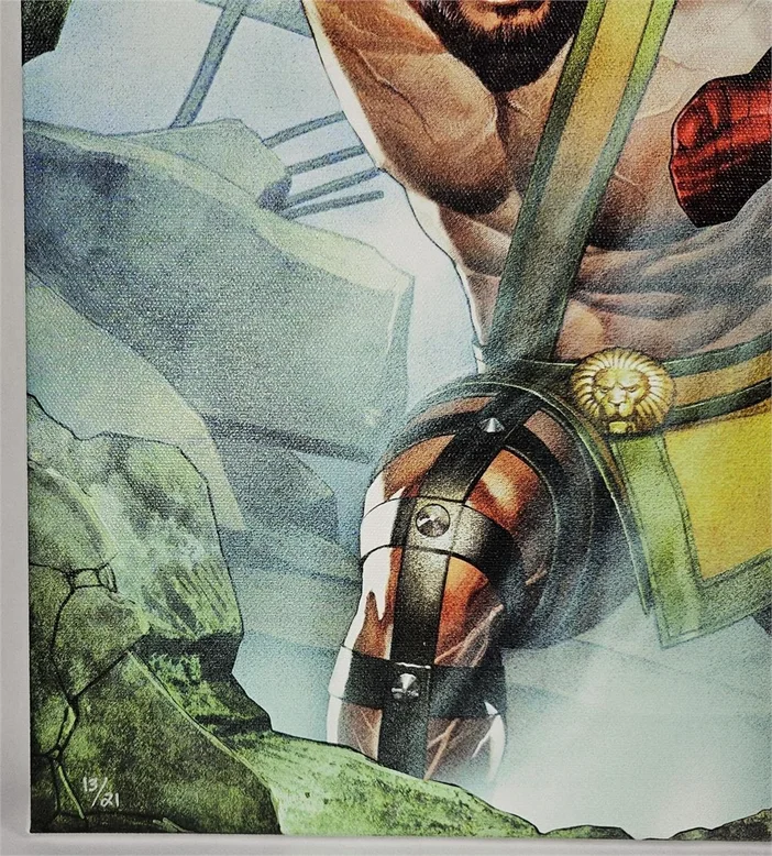 Stan Lee — Stan Lee Hand signed Limited Ed 13 of 21 "Assault On Olympus #1", изображение 3