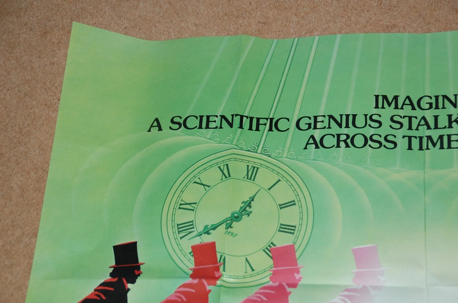 DAVID WARNER in TIME AFTER TIME (1979) - V. RARE ORIG. UK QUAD POSTER, изображение 2