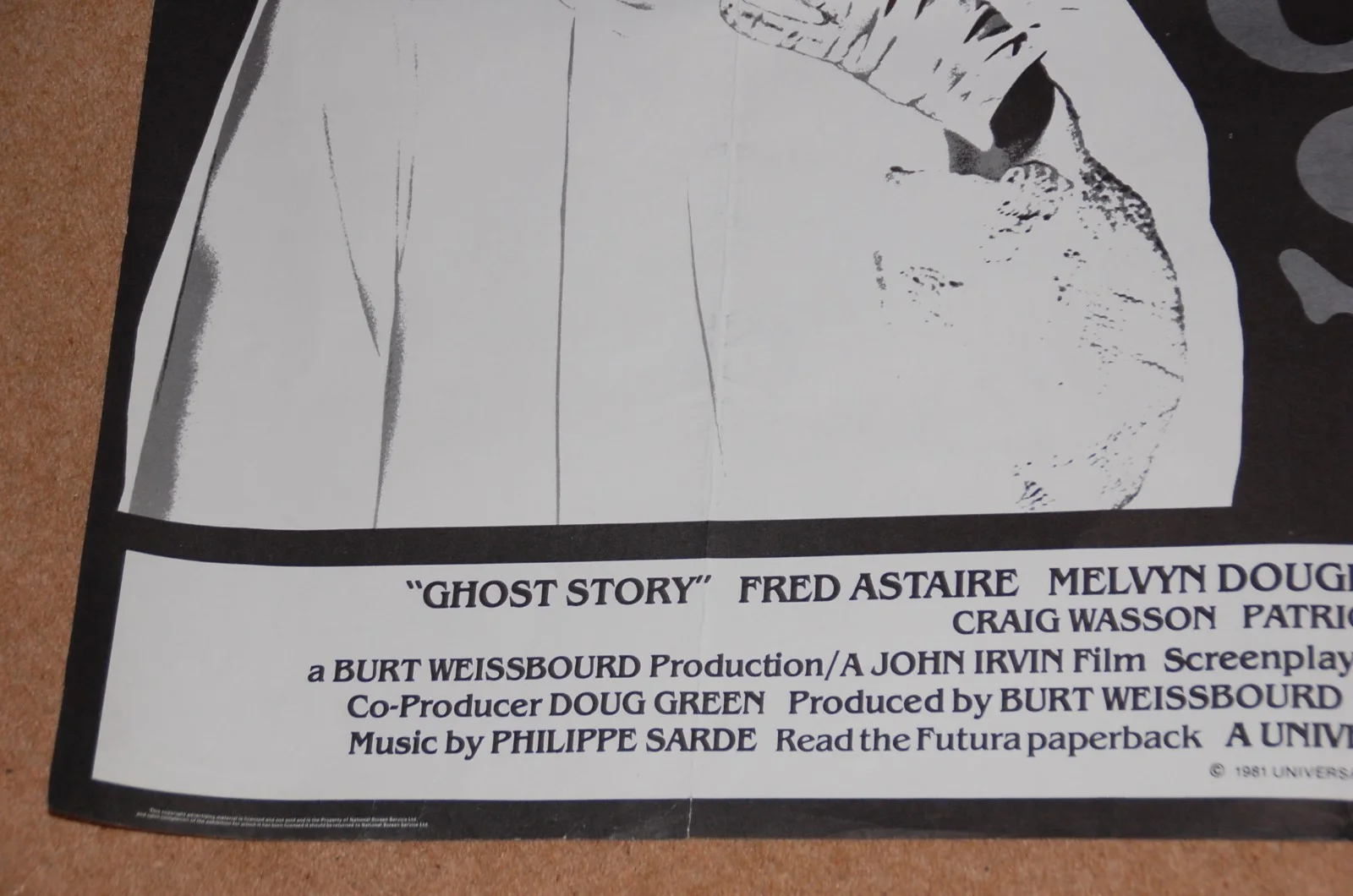 ALICE KRIGE in PETER STRAUB'S GHOST STORY (1981) - ORIG. UK QUAD POSTER, изображение 4