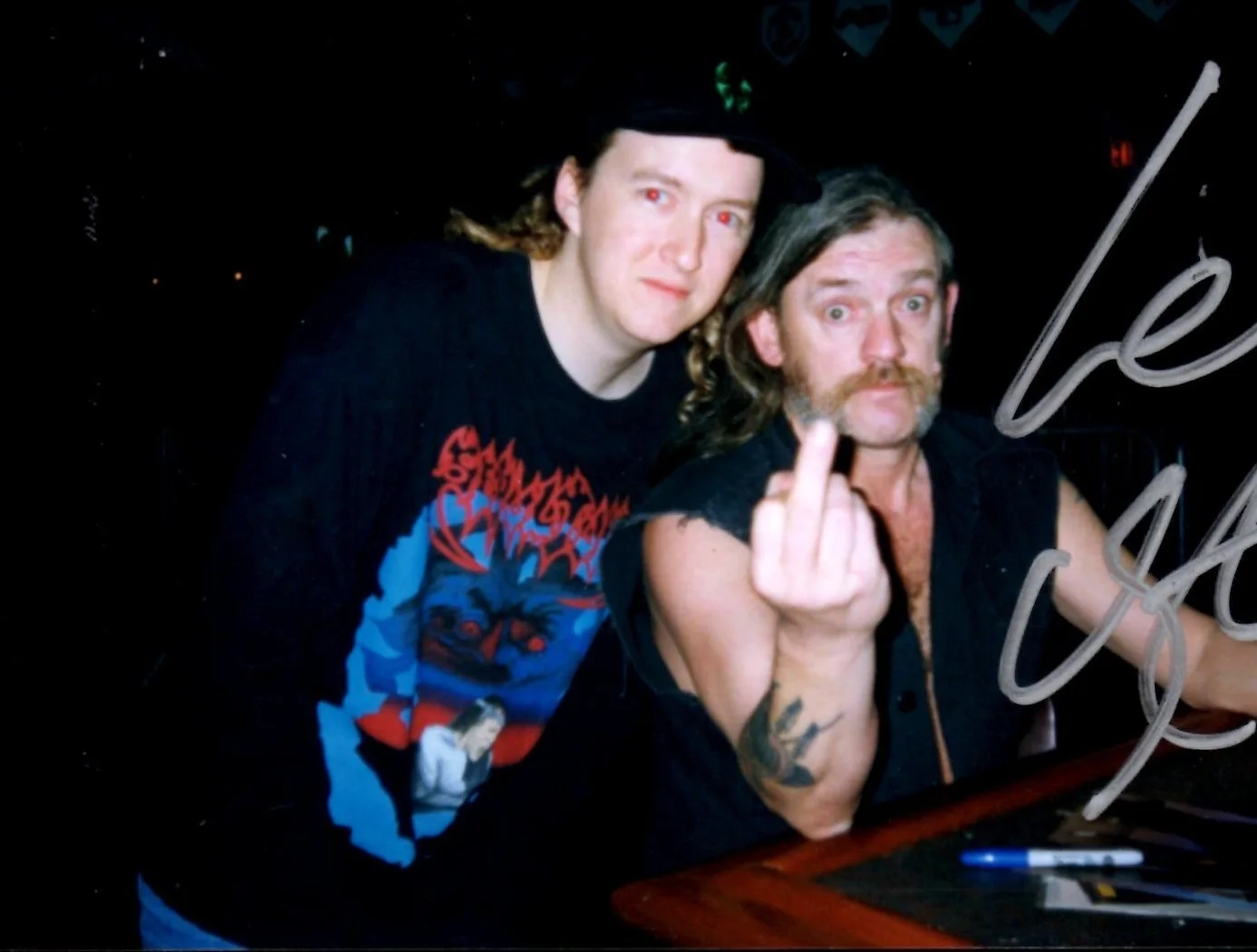 MOTORHEAD Autographed Signed Lemmy Mikkey Campbell Heavy Metal Thrash Death Rock, image 4