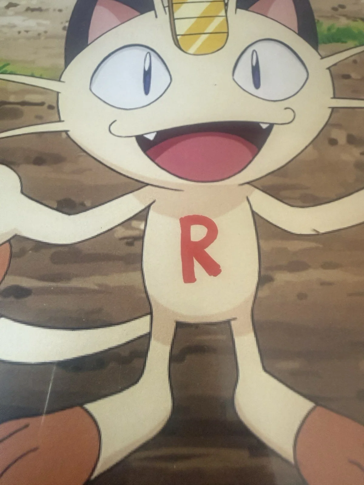 Matthew Sussman — Framed Meowth Pokemon signed photo by original voice actor Matthew Sussman, image 3