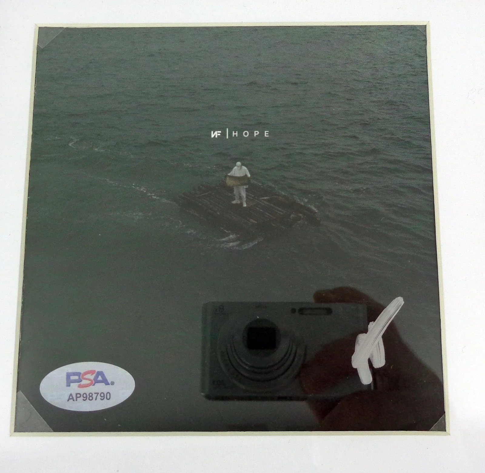 NF — NF Nathan Feuerstein Signed Autograph Hope CD Framed PSA/DNA COA, image 2