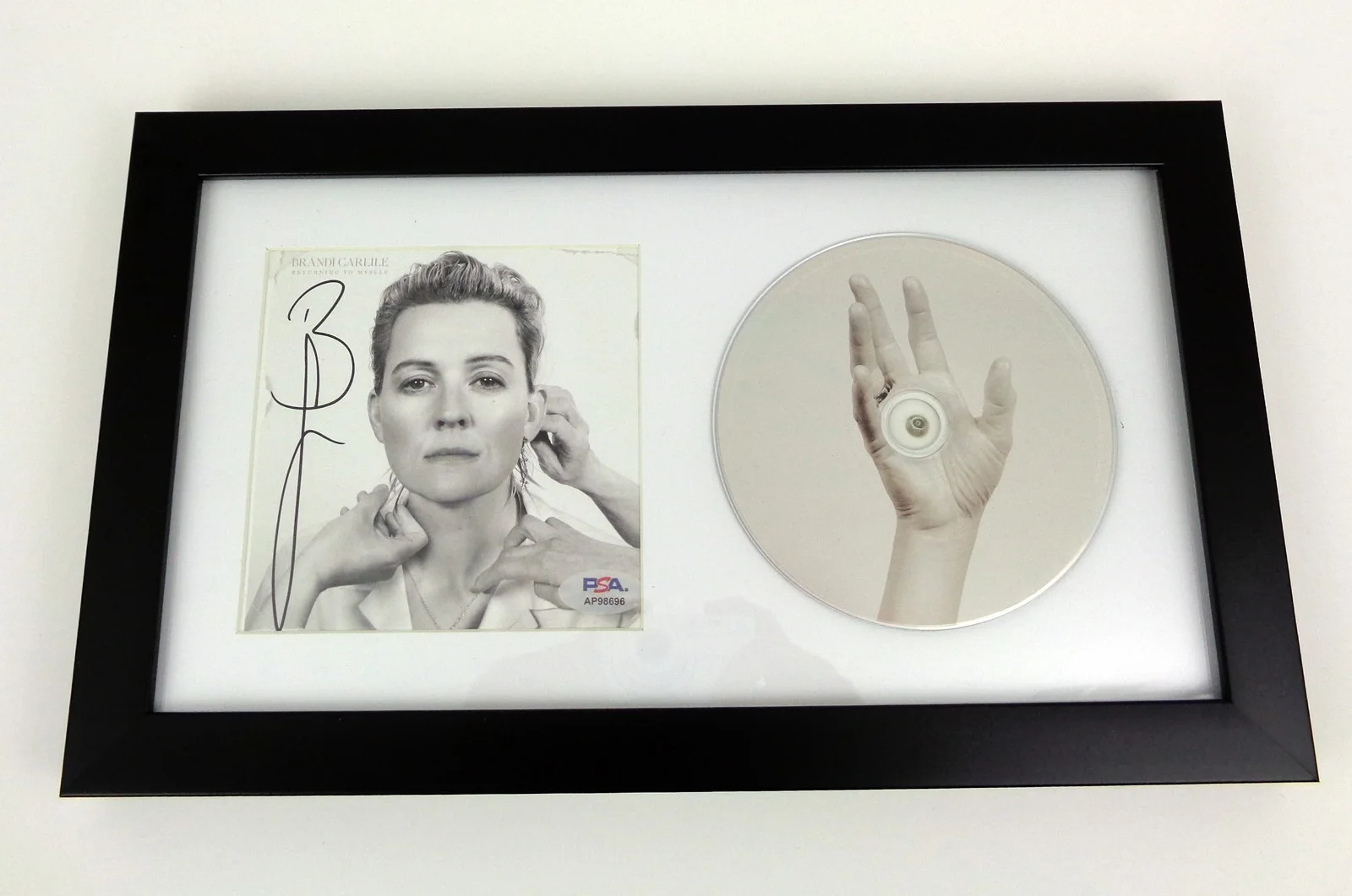 Brandi Carlile — Brandi Carlile Signed Autograph Returning To Myself CD Framed PSA/DNA COA