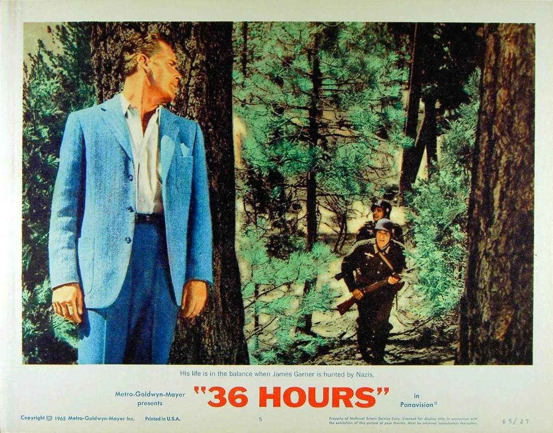 36 HOURS 1965 James Garner, Rod Taylor, Eva Marie Saint LOBBY SET, изображение 5