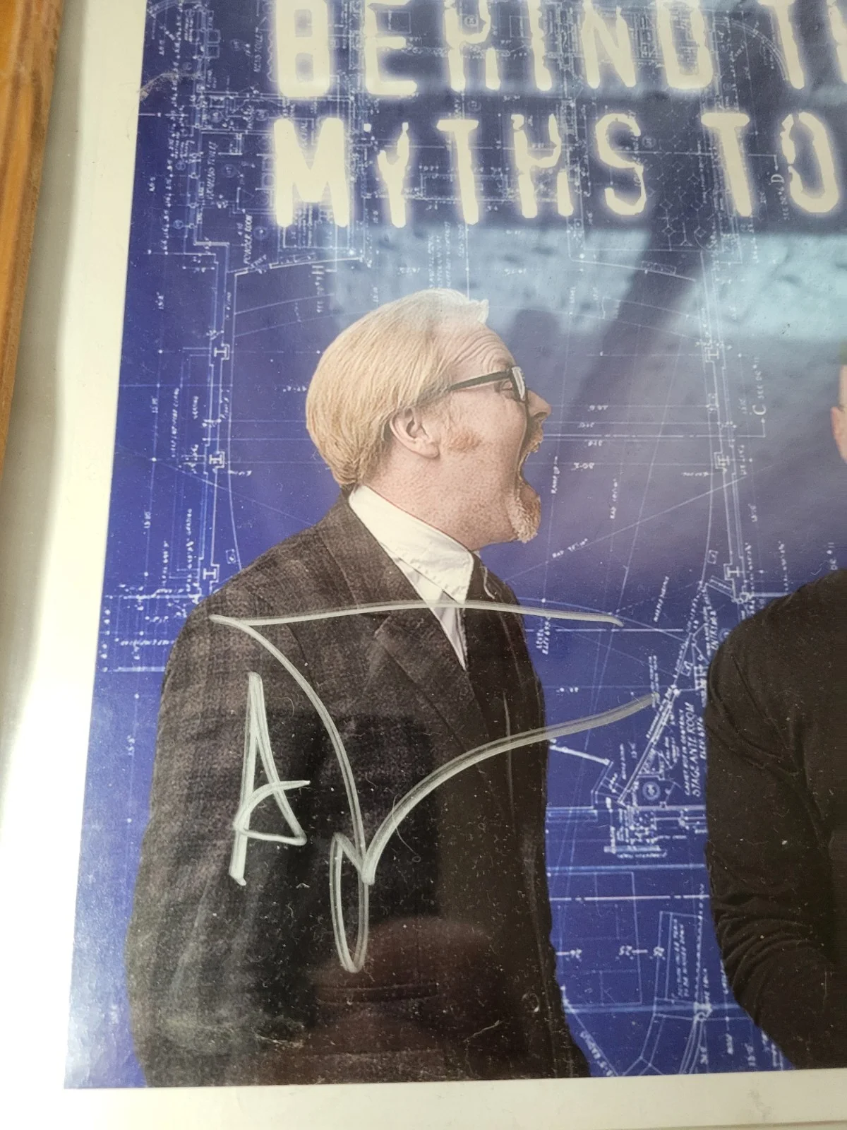 ADAM SAVAGE JAMIE HYNEMAN SIGNED 8x10 AUTOGRAPHED MYTHBUSTERS Tour Ticket Pass +, image 5