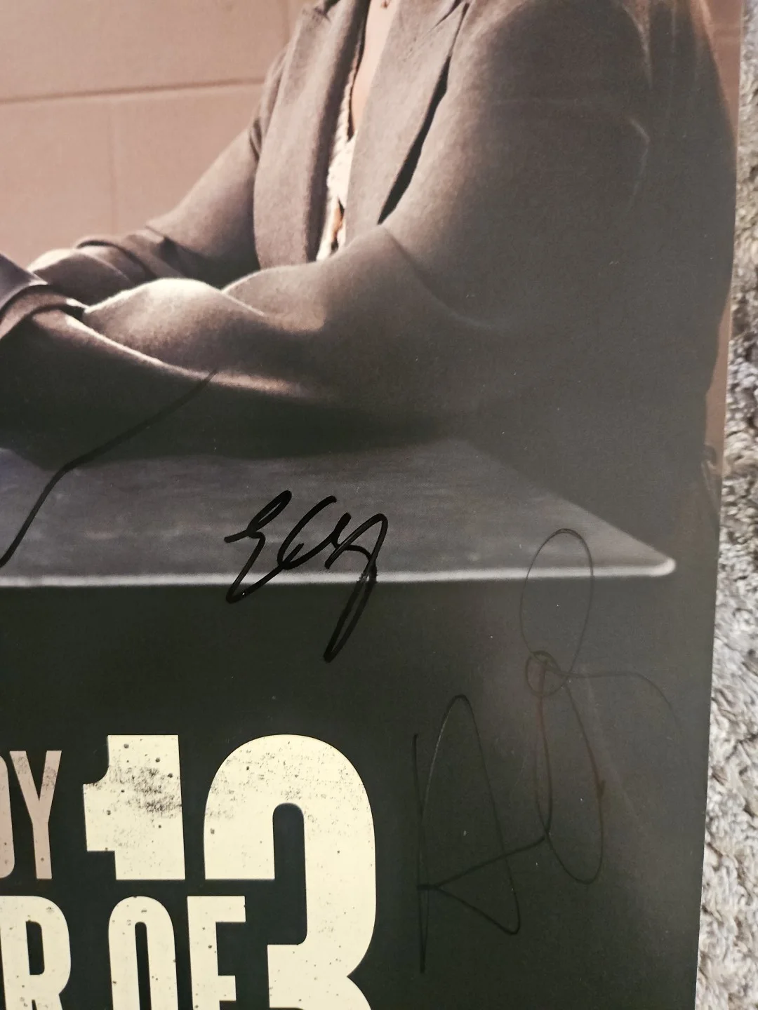 Adrien Brody, Tessa Thompson, Cast — The Fear Of 13 Signed Window Card - Adrien Brody, Tessa Thompson - 6 Signatures, изображение 4